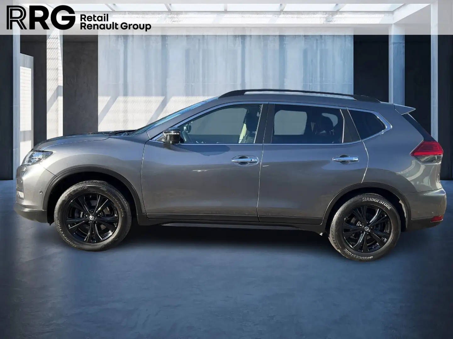 Nissan X-Trail N-Tec 4x4 360° AHK LED SHZ ACC Navi Pano Gris - 2