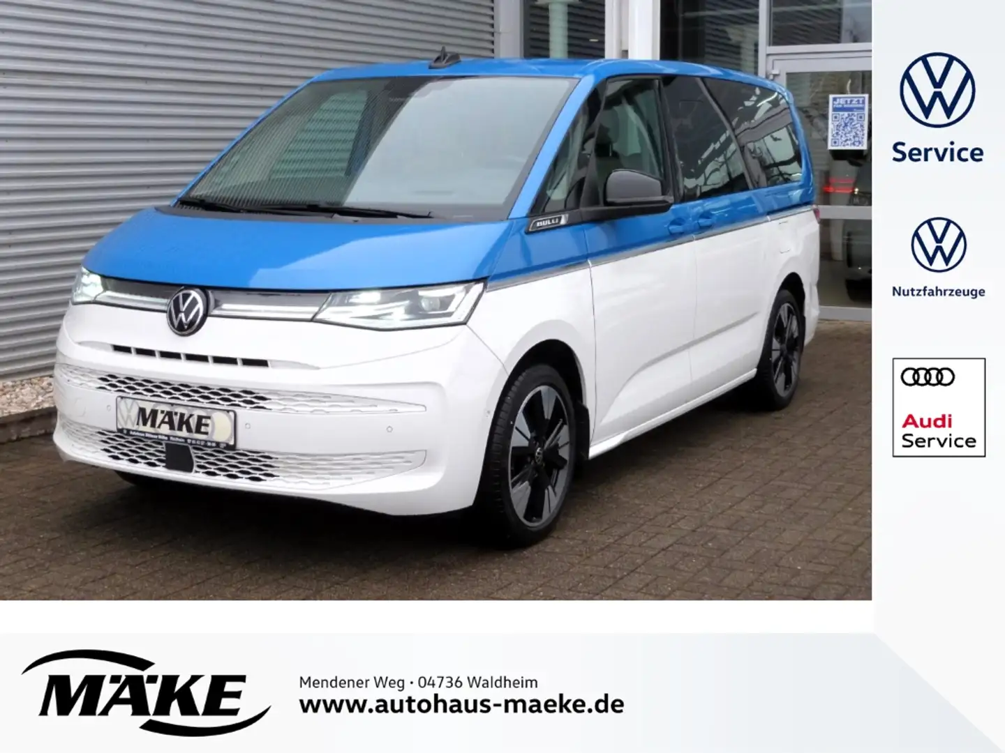 Volkswagen T7 Multivan 2.0 TDI Style lang  DCC, AHK, Standhzg., HUD Weiß - 1
