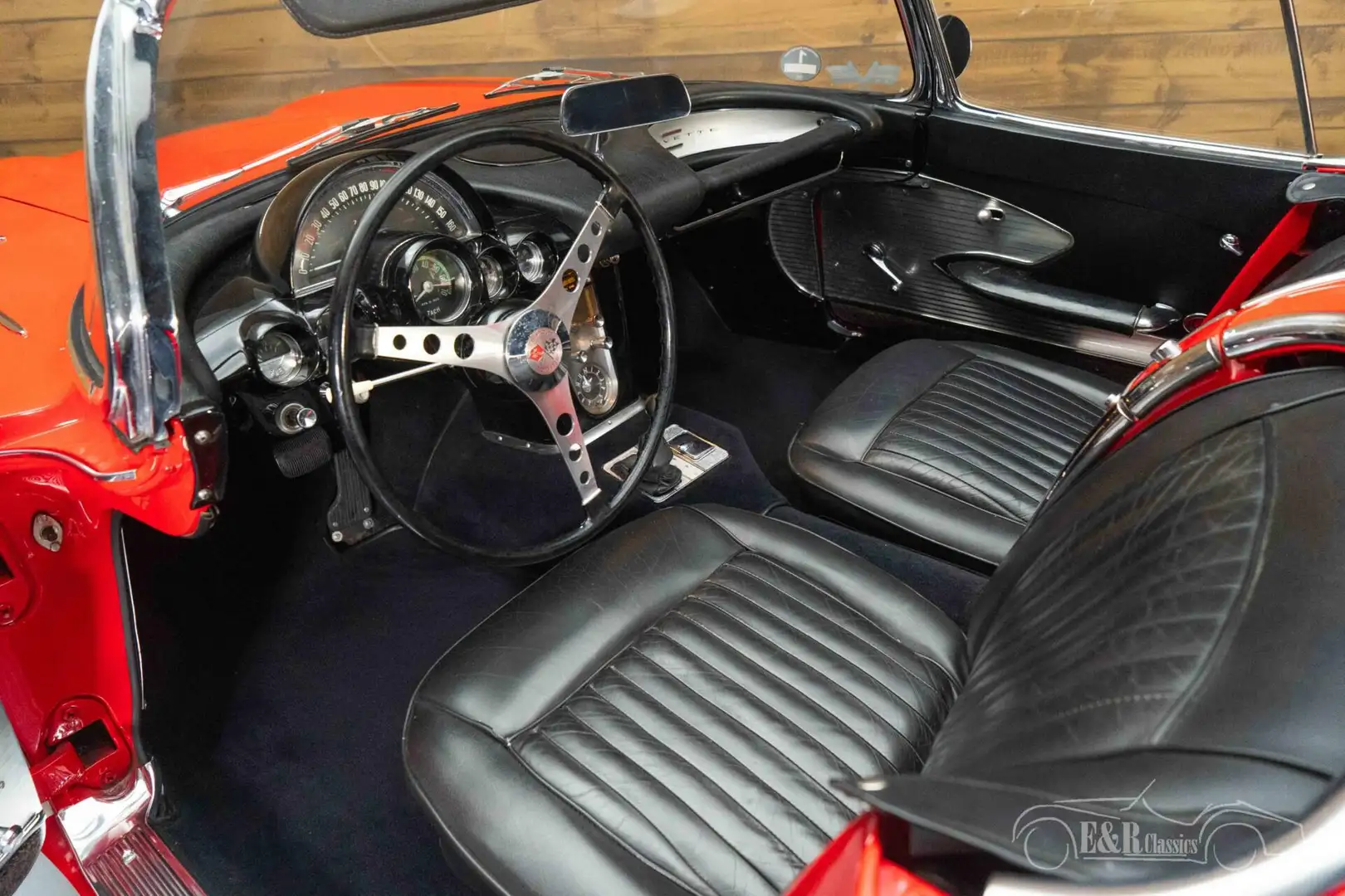 Chevrolet Corvette C1| Gerestaureerd| Zeer goede staat| 1961 Rosso - 2
