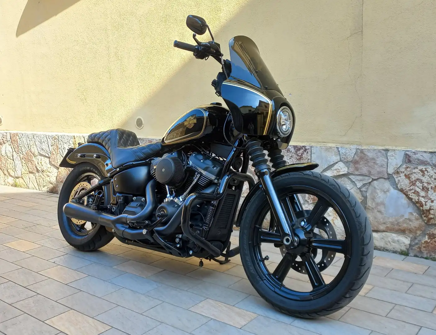 Harley-Davidson Dyna Street Bob softail Czarny - 2
