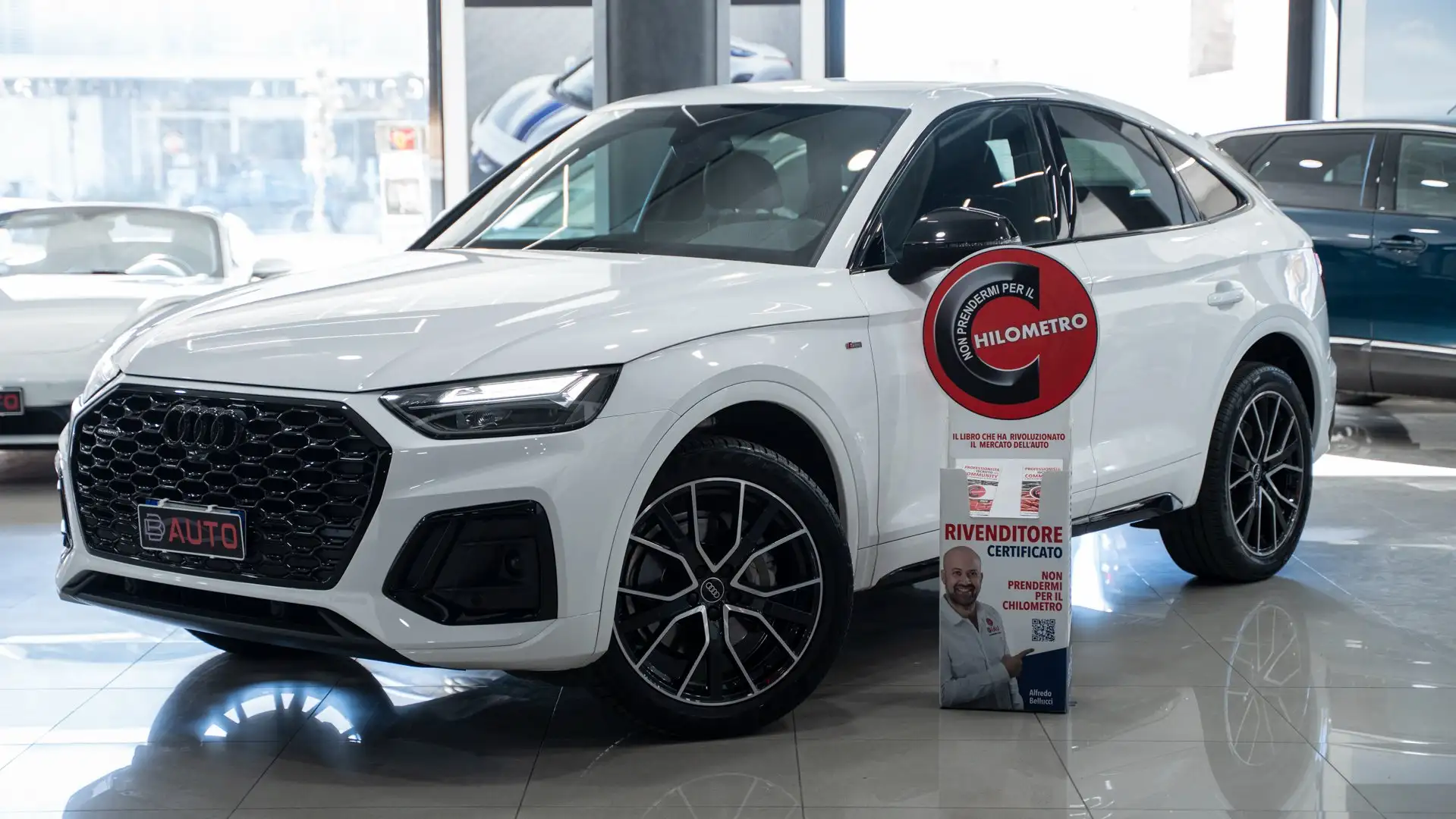 Audi Q5 SPB 40 2.0 TDI MHEV 20" S LINE EDITION XENO NAVI P Bianco - 1