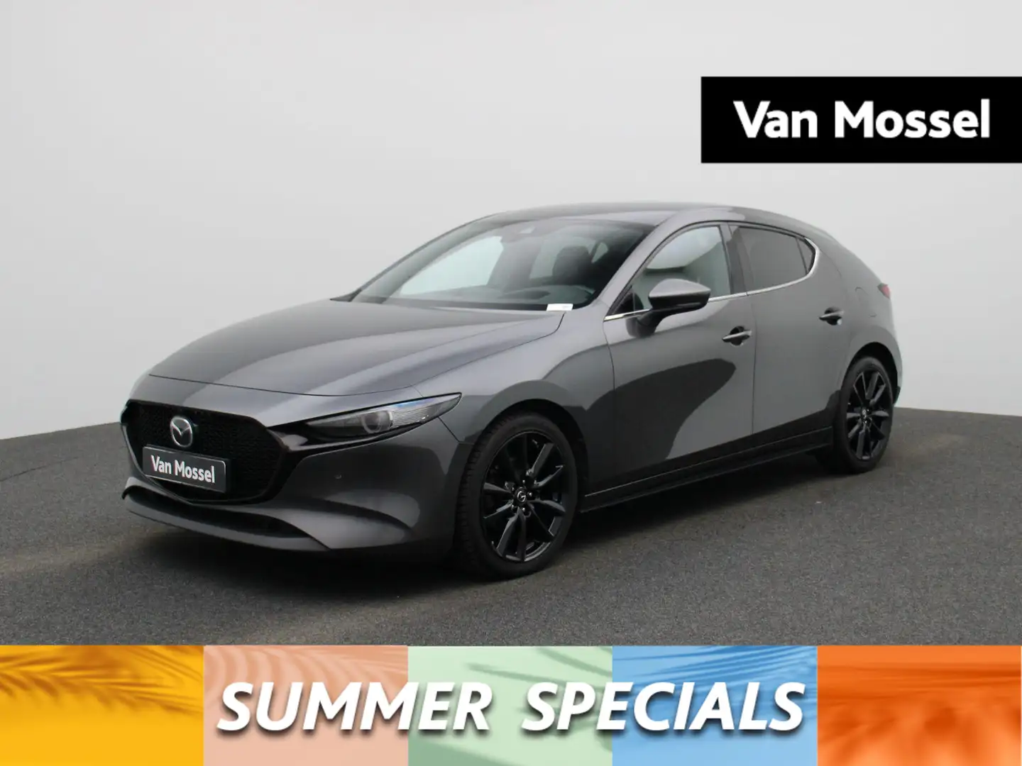 Mazda 3 Hatchback 2.0 Skyactiv-X LED | Leer | ACC | LMV Grijs - 1