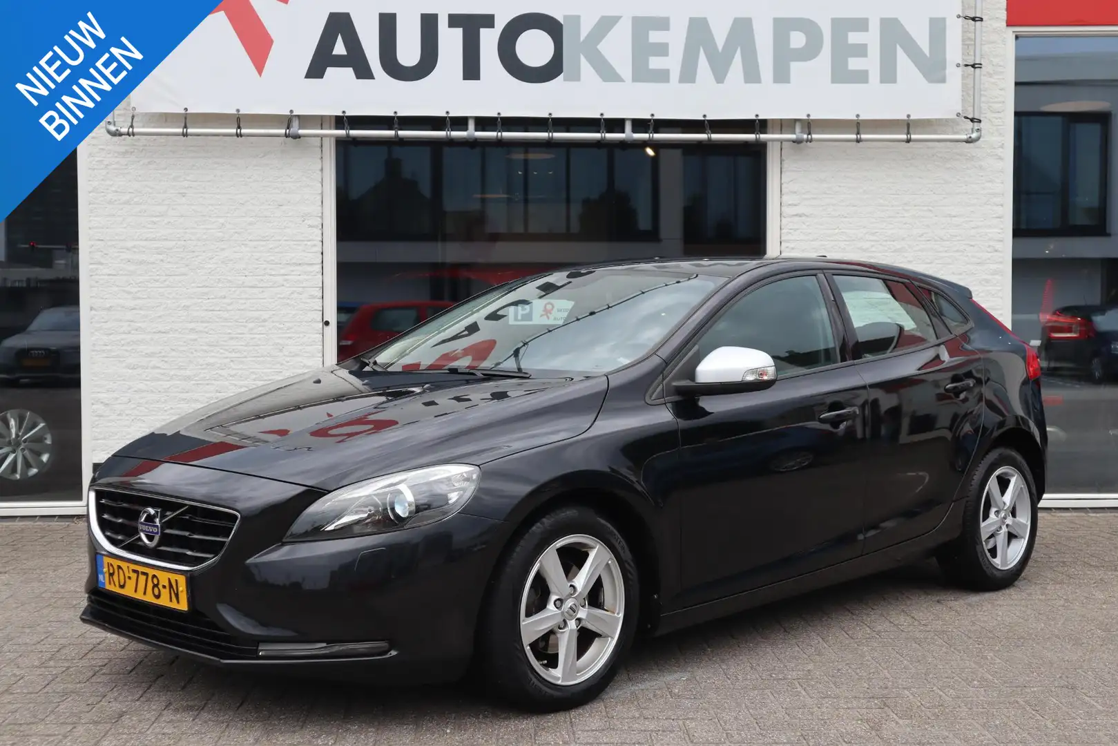 Volvo V40 1.6 D2 MOMENTUM TREKHAAK|CAMERA|NETTE STAAT Noir - 1