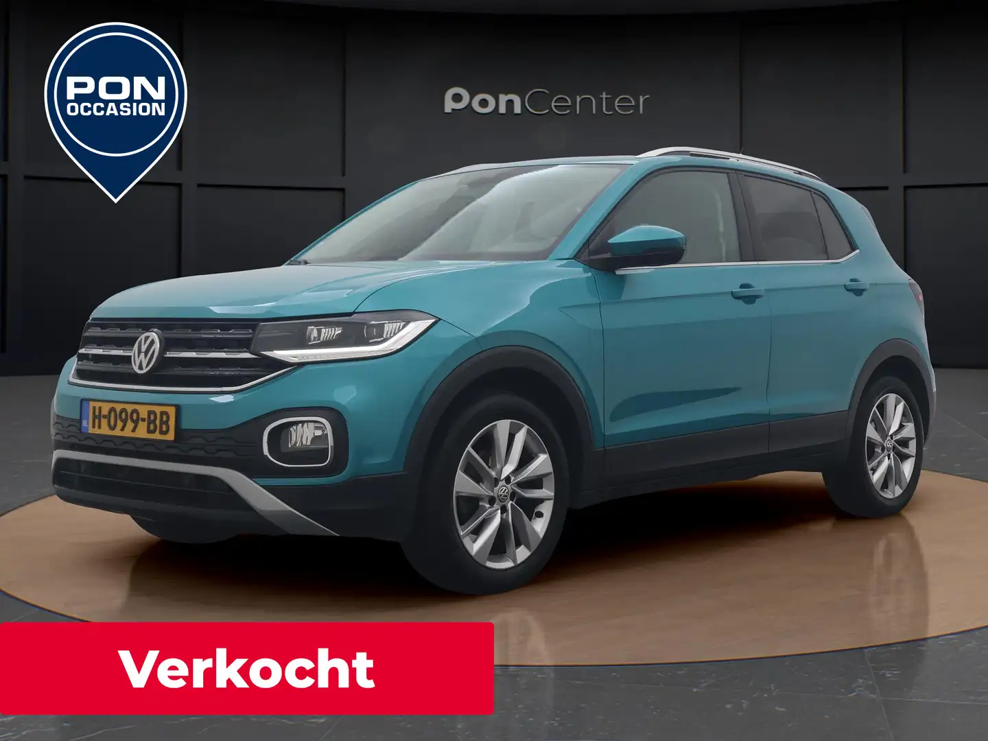 Volkswagen T-Cross 1.0 TSI Style | NIEUW BINNEN | Trekhaak | Camera | Groen - 1