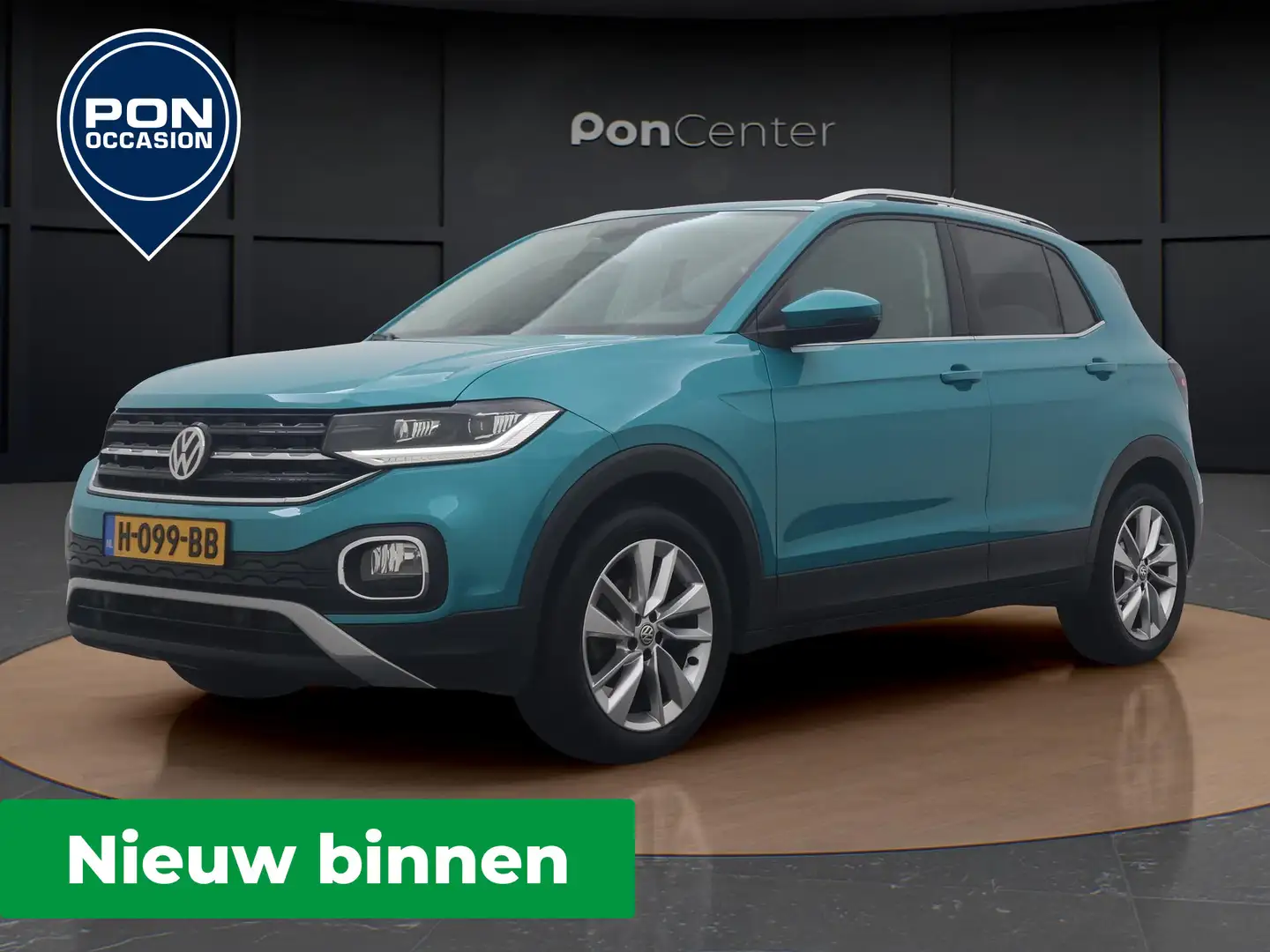Volkswagen T-Cross 1.0 TSI Style | NIEUW BINNEN | Trekhaak | Camera | Groen - 1
