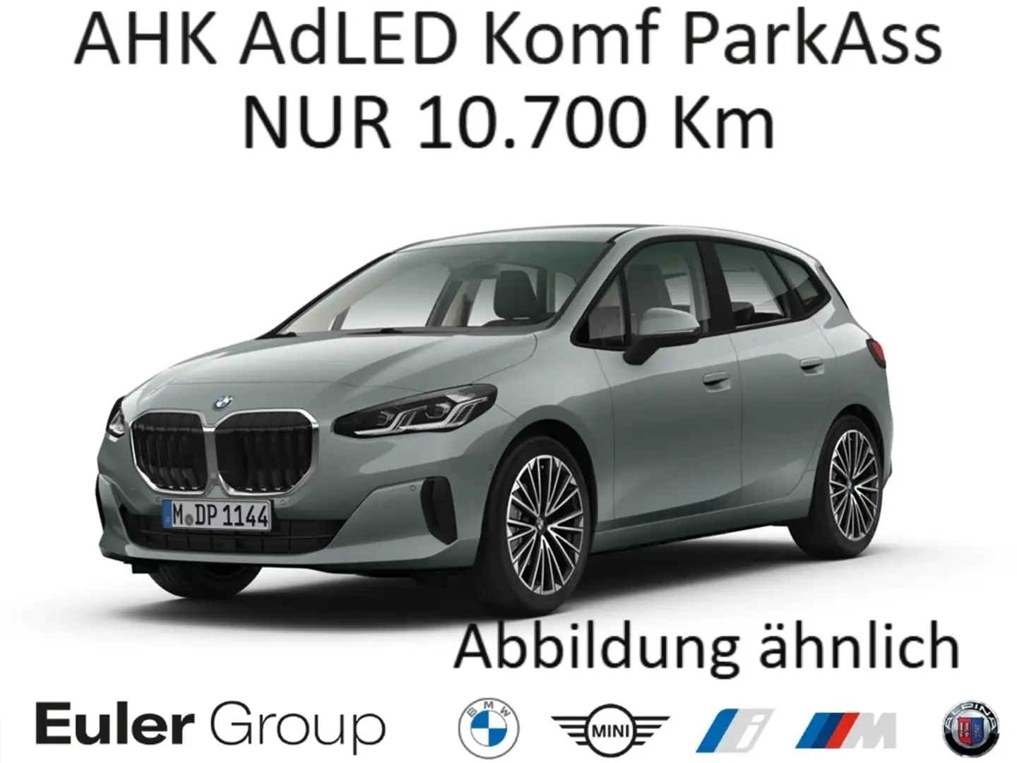 BMW 220 Active Tourer i Sommer17'' AHK AdLED Komf ParkAss Silber - 1