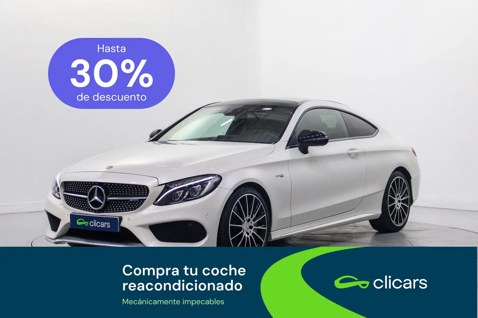 Mercedes-Benz C 43 AMG Coupé 4Matic 9G-Tronic Blanco - 1