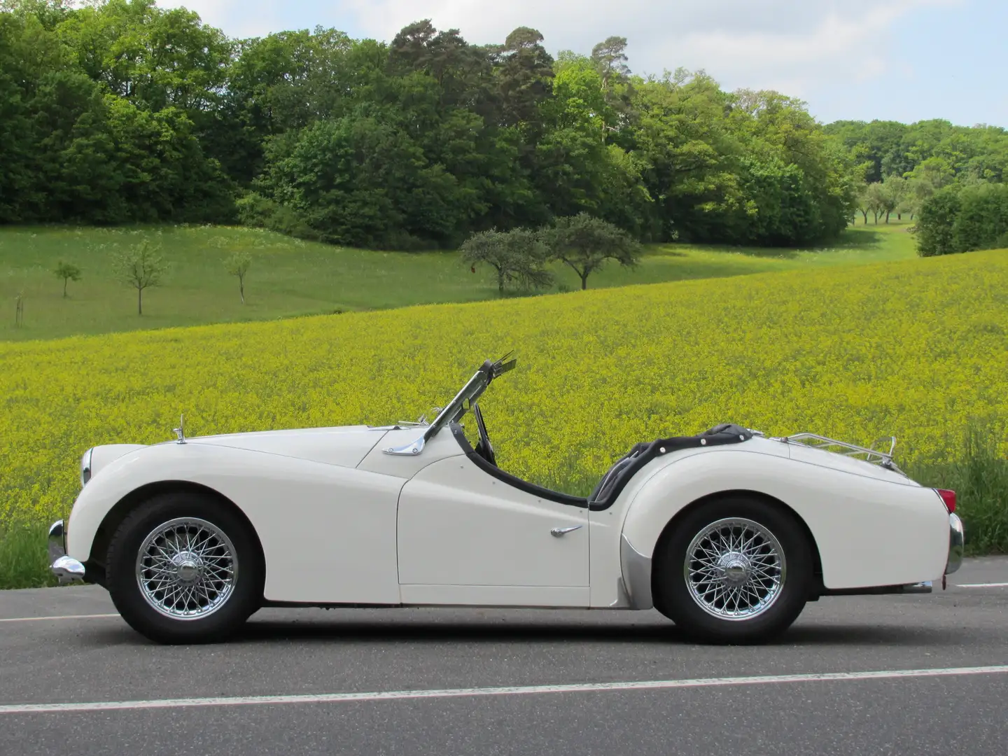 Triumph TR3 Roadster Blanco - 1