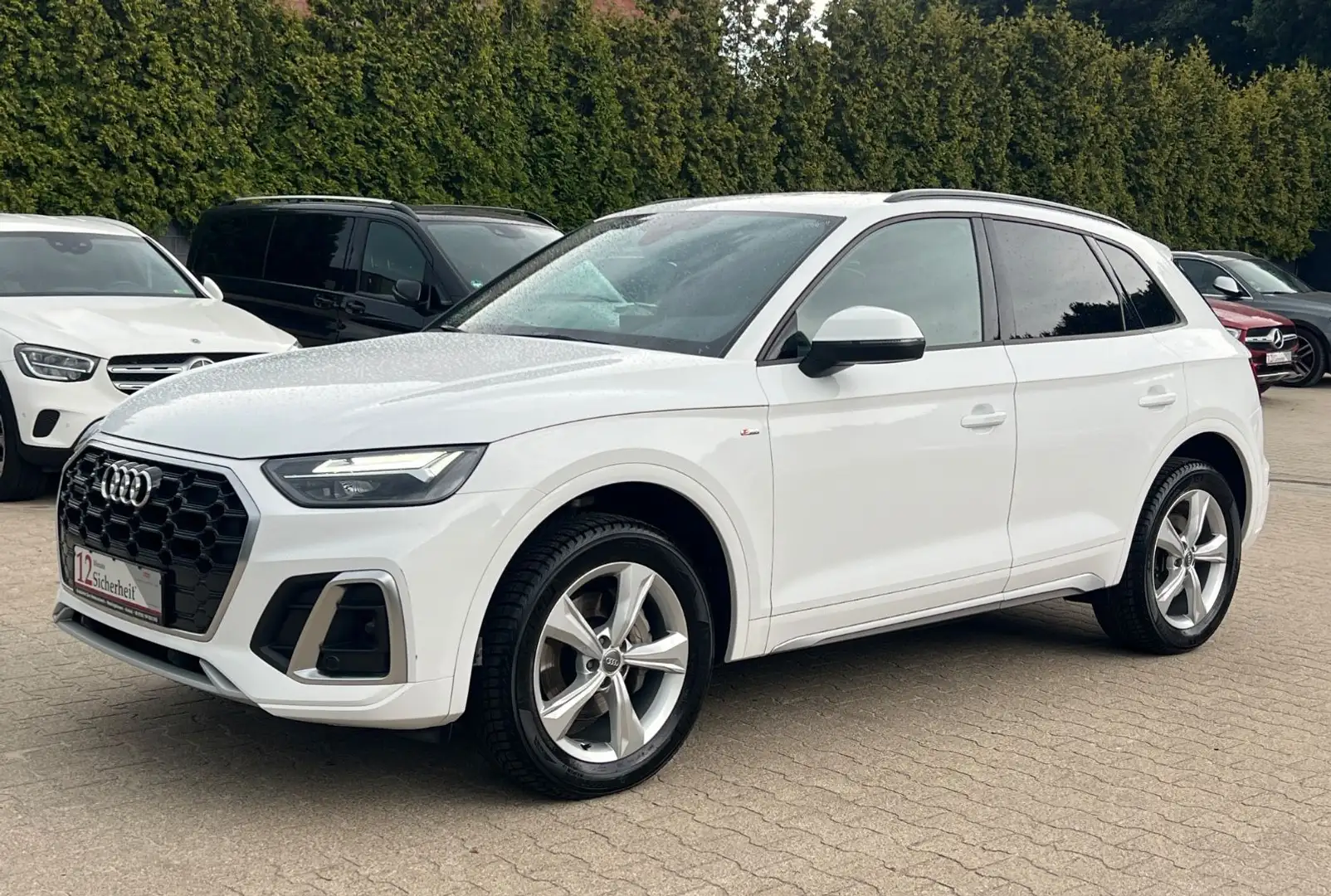 Audi Q5 SLINE 40TDI quattro S-tronic-PANODACH-VIRTUAL Blanc - 2