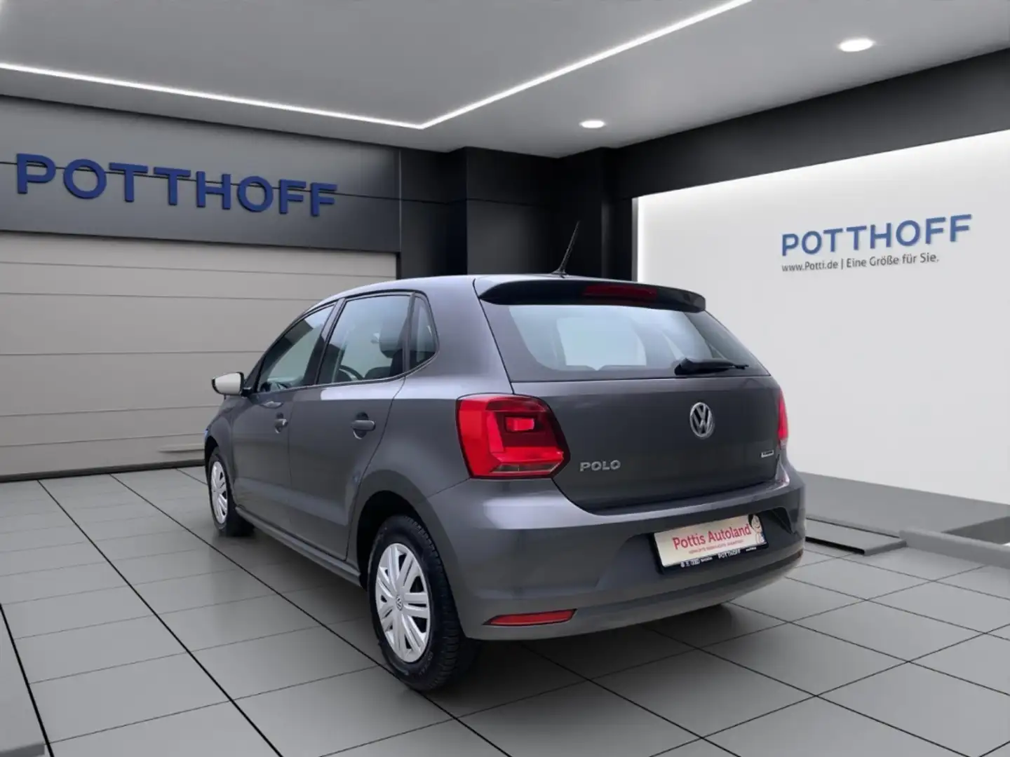 Volkswagen Polo 1.0 MPI BLUETOOTH KLIMA GANZJAHR Grijs - 2