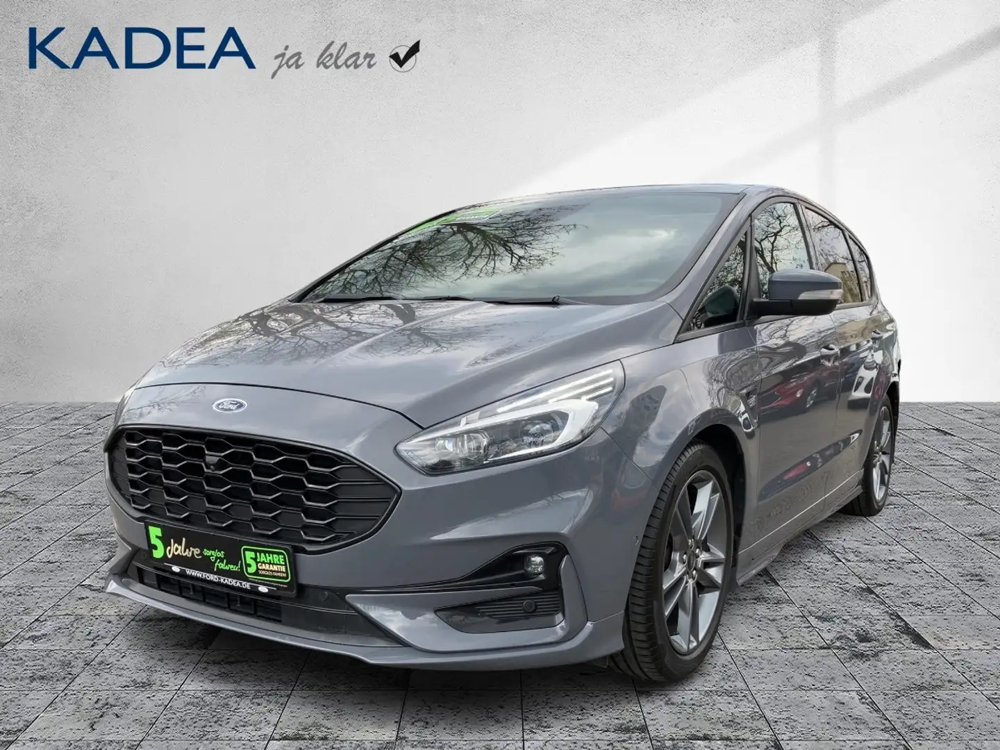 Ford S-Max 2.0 EcoBlue ST-Line Winter-P|Kamera|ACC Gris - 2