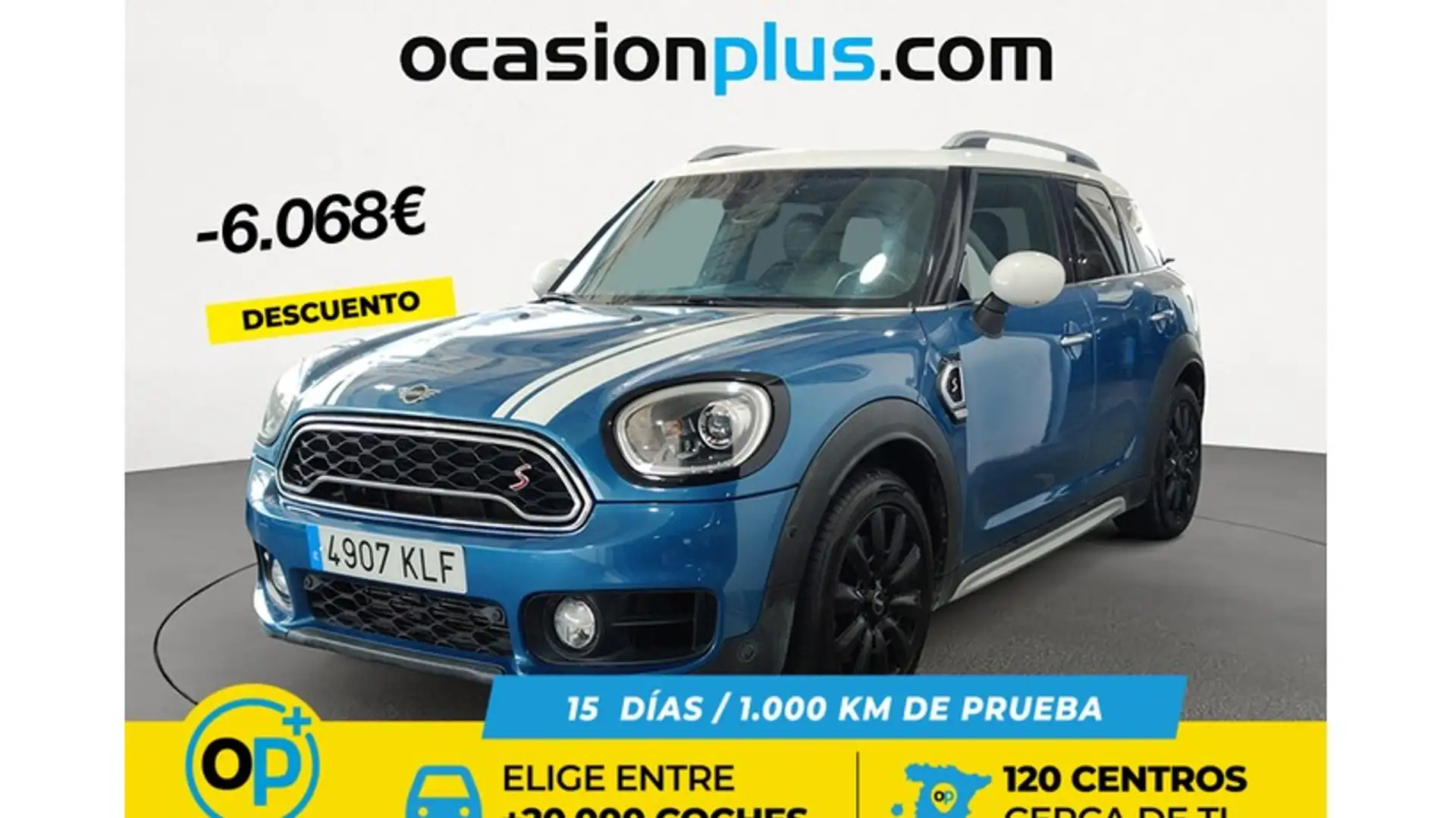 MINI Cooper S Countryman ALL4 AUT. 192 Azul - 1