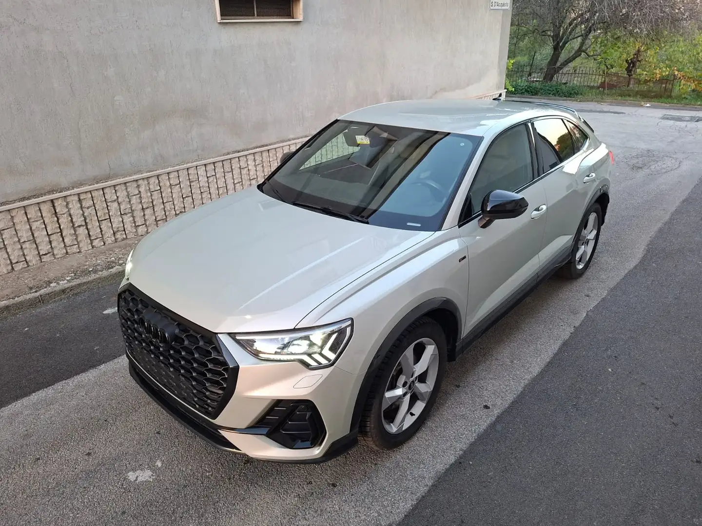 Audi Q3 Q3 Sportback 45 S LINE Bianco - 2