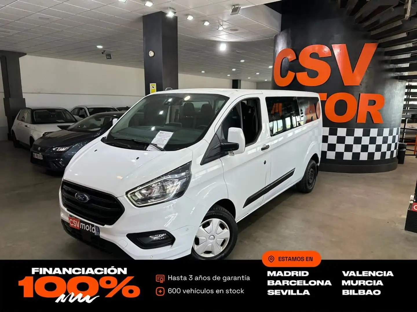 Ford Transit Custom 2.0ECOBLUE 130CV TREND L2H1 Blanco - 1