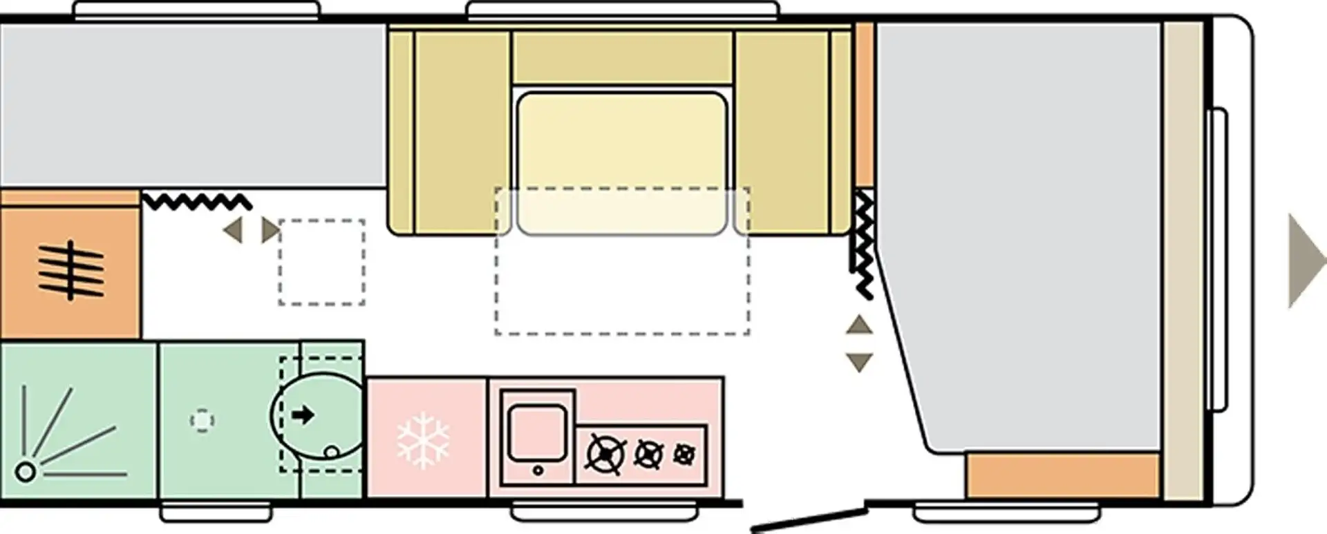 Adria Altea 60Y 552 PK Gris - 2