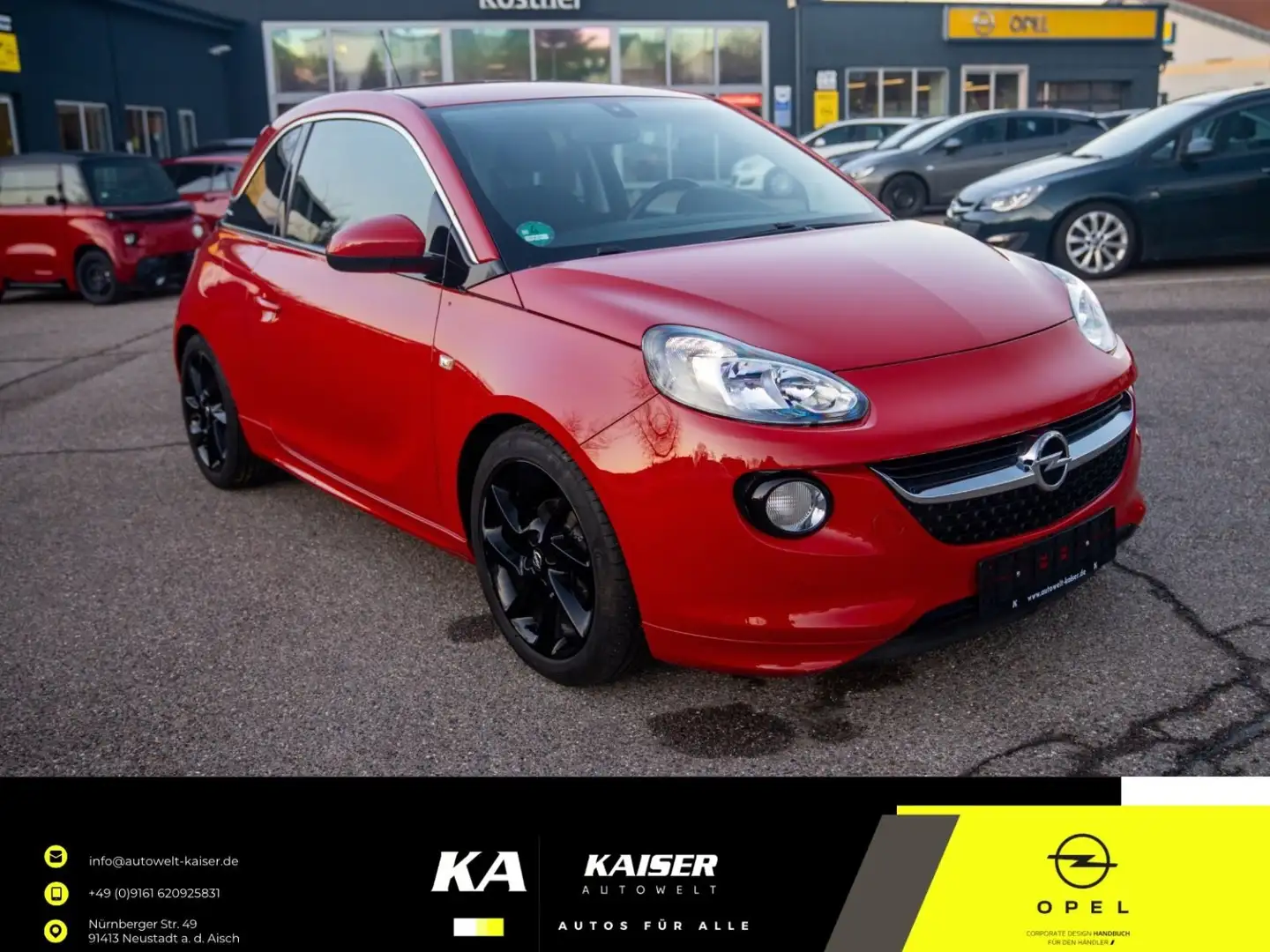 Opel Adam Slam*OPC line*LED*CARPLAY*SITZHZG*LENKHZG Rouge - 1