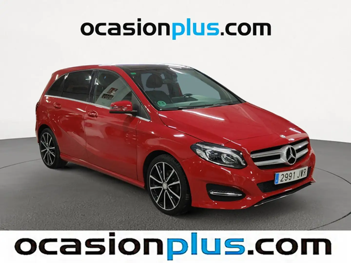 Mercedes-Benz B 200 200d Rojo - 2