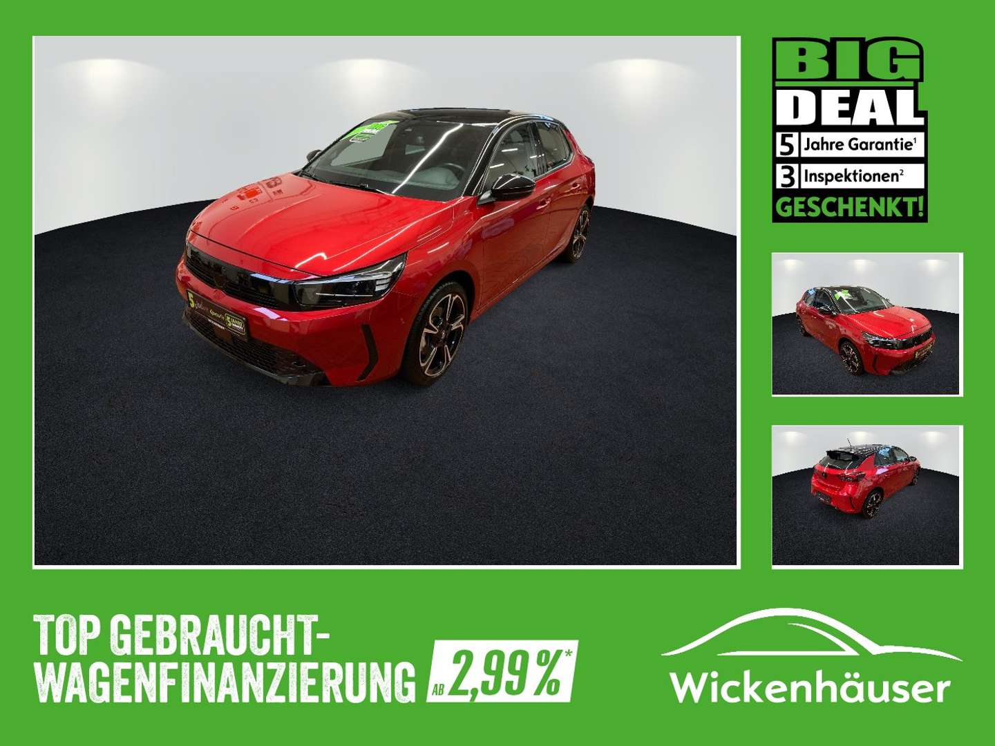 Opel Corsa nuo 297 €/ mėn Benzinas 2023m. Hečbekas Automatinė