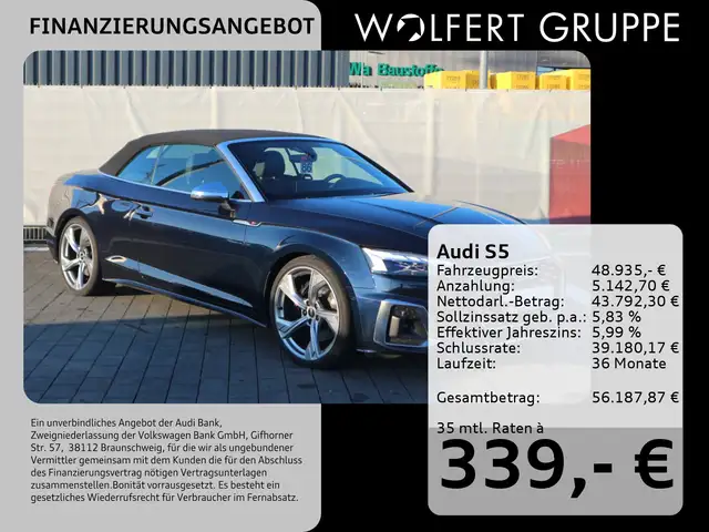 Audi S5 Cabrio quattro ACC*B&O*MATRIX*HEADUP*360°