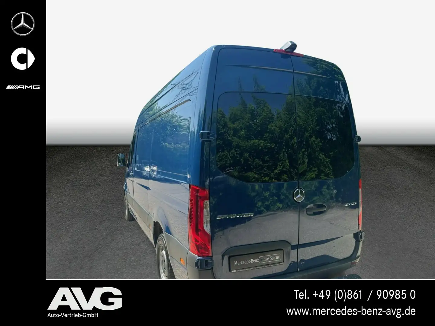 Mercedes-Benz Sprinter 317 CDI Hochdach Blauw - 2