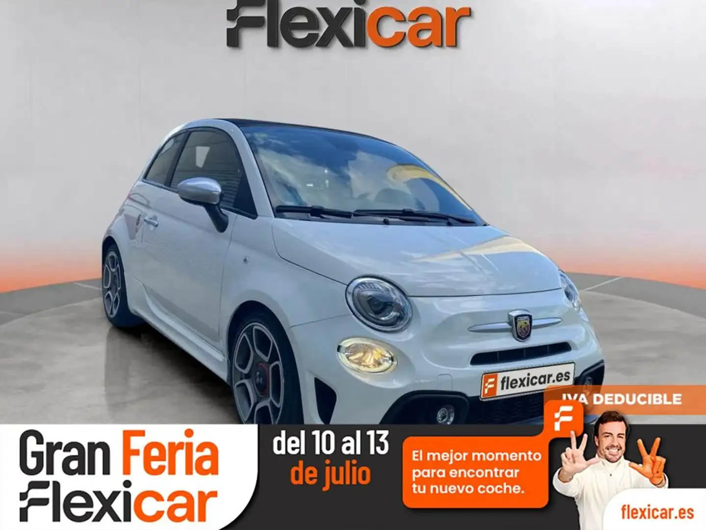 Abarth 500 595 Turismo 1.4 16v T-Jet 121kW E6D Wit - 1