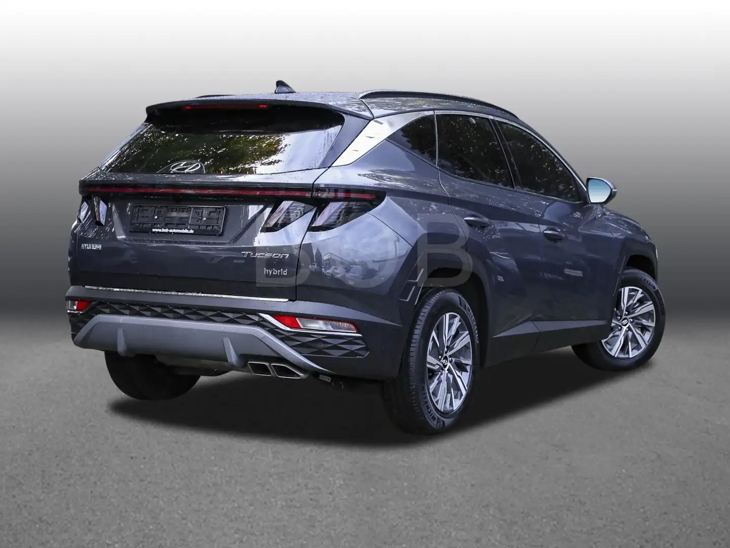 Hyundai TUCSON Trend 1.6 HEV Allrad NAVI SHZ PDC KLIMA Gris - 2