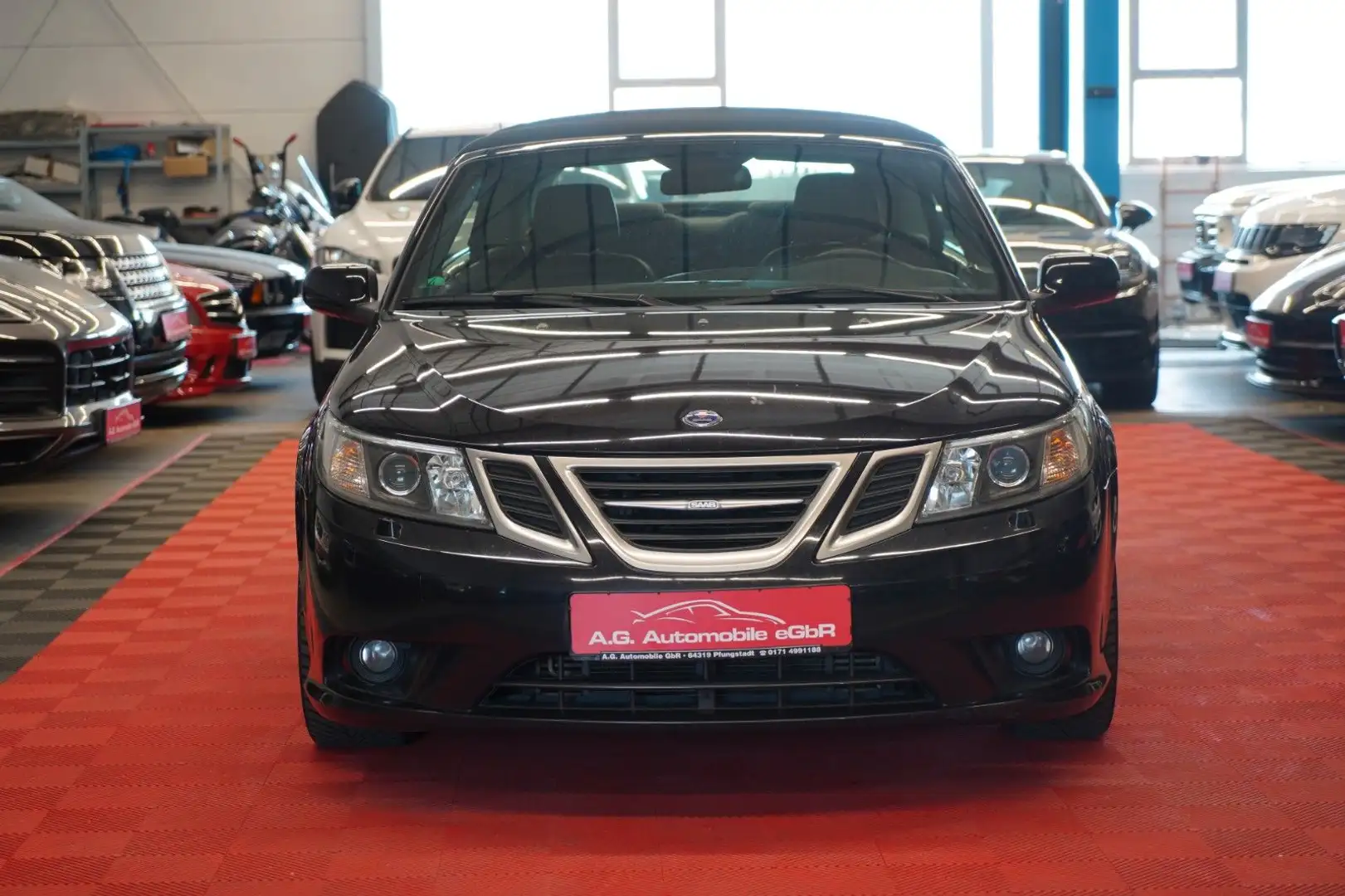 Saab 9-3 Vector 1.9 TTDI Aut. Cabriolet  2.Hand*Xenon Schwarz - 2