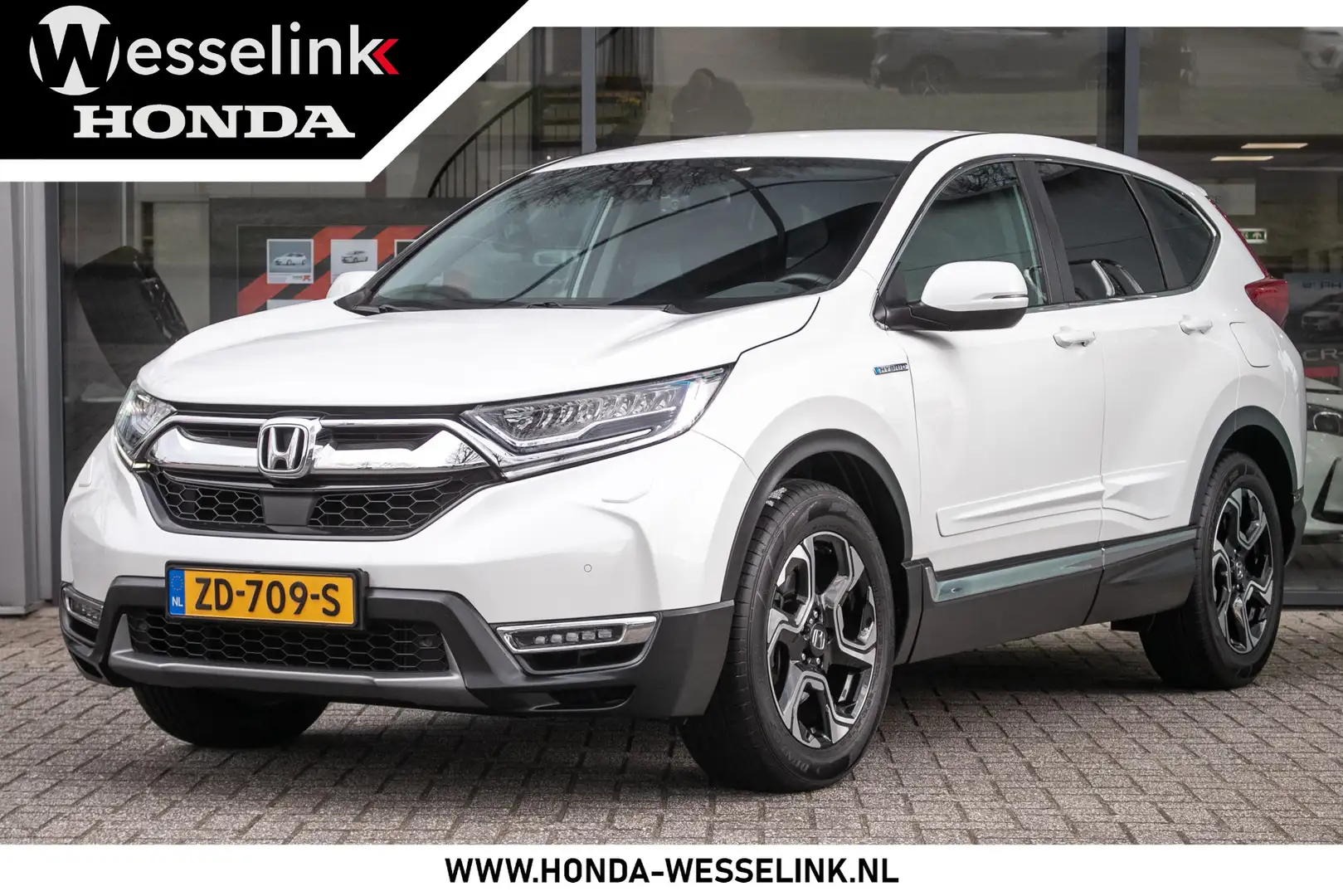 Honda CR-V 2.0 Hybrid Elegance - Dealer ond. | Andr.auto/Appl Weiß - 1