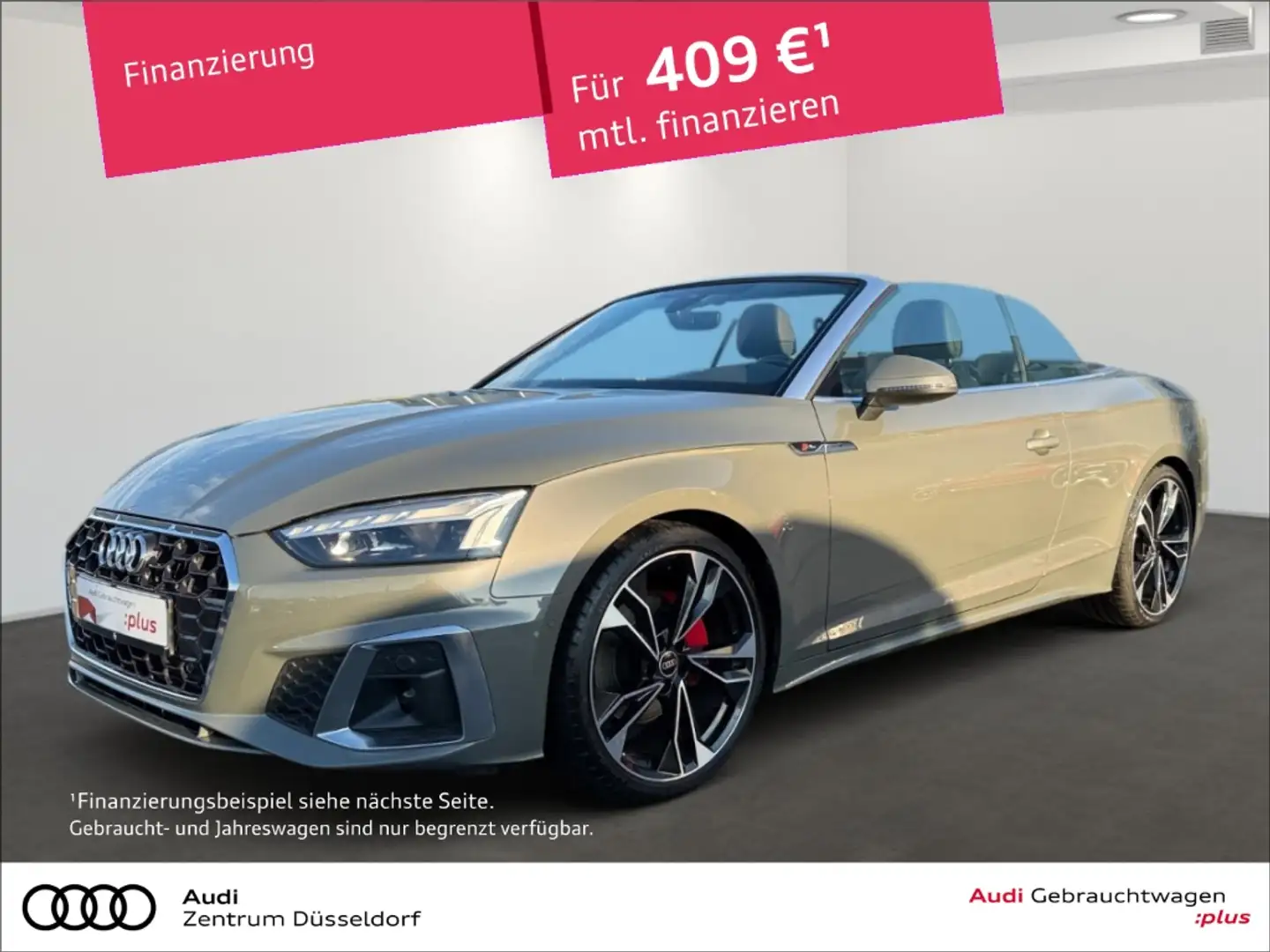 Audi A5 CABRIO S LINE 40 TFSI LEDER B&O MATRIX KAMERA Grau - 1