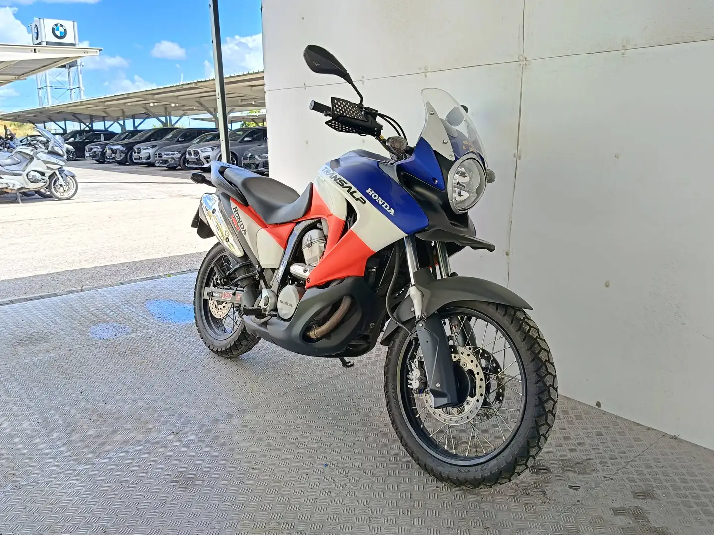 Honda Transalp 700 Bílá - 2