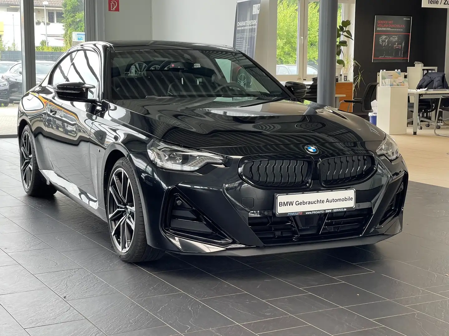 BMW M240 xDrive ACC/HUD/K.Zg/A-LED/LiveCoPro/HiFi Schwarz - 2