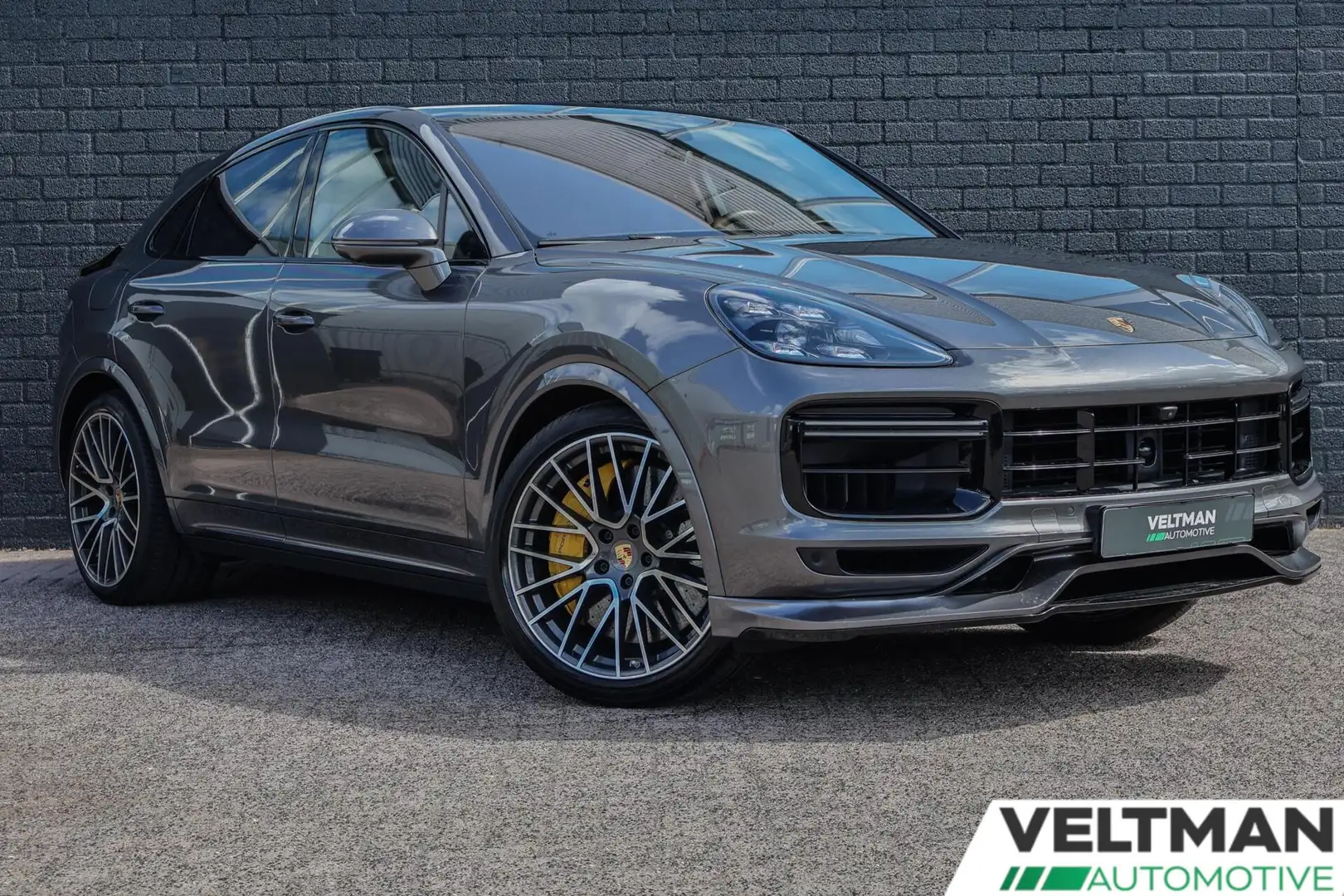 Porsche Cayenne Coupé 4.0 Turbo S E-Hybrid PANO KERAMISCH BURMESTE Gri - 2