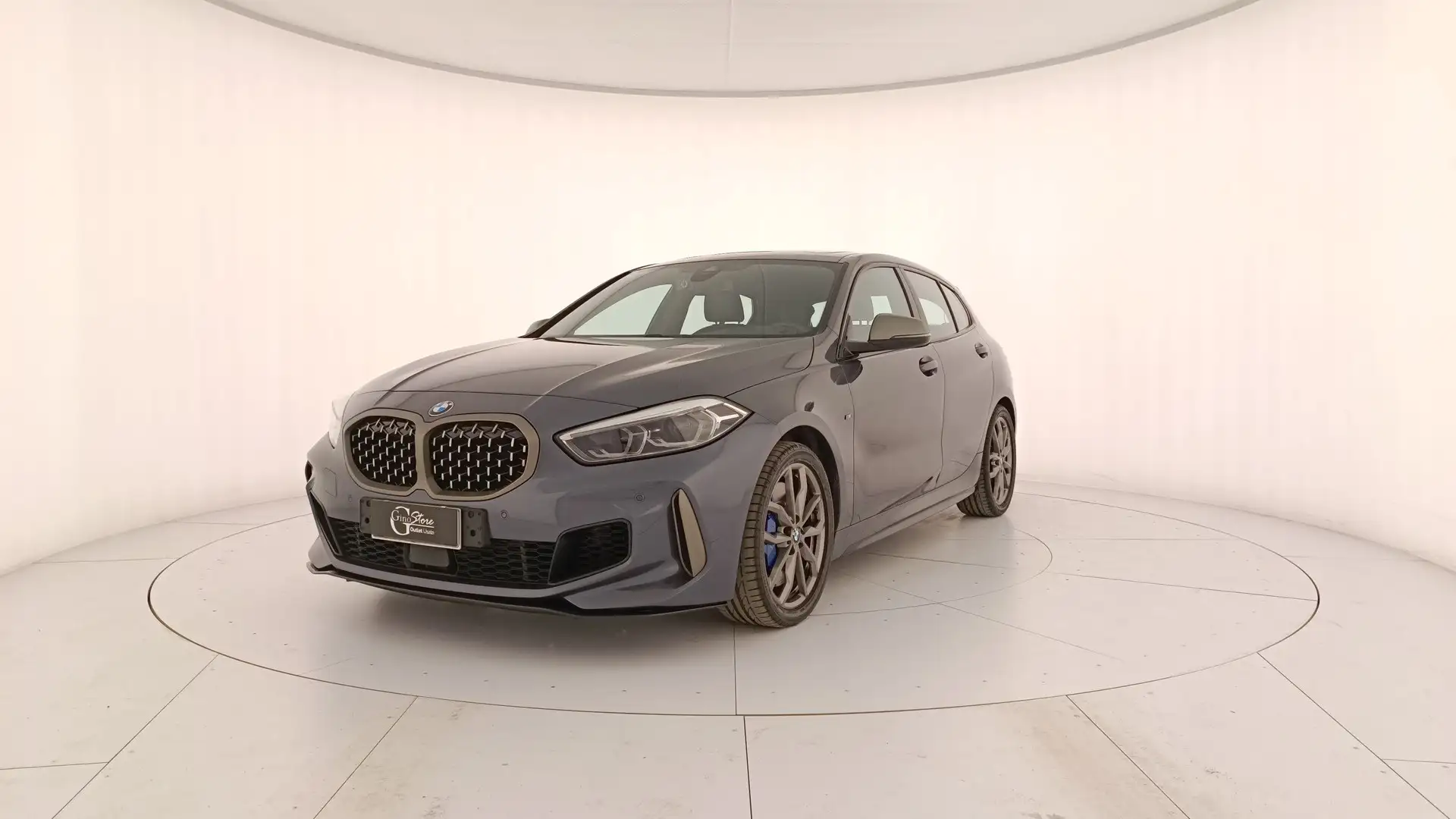 BMW 135 M 135i xdrive auto Grigio - 1