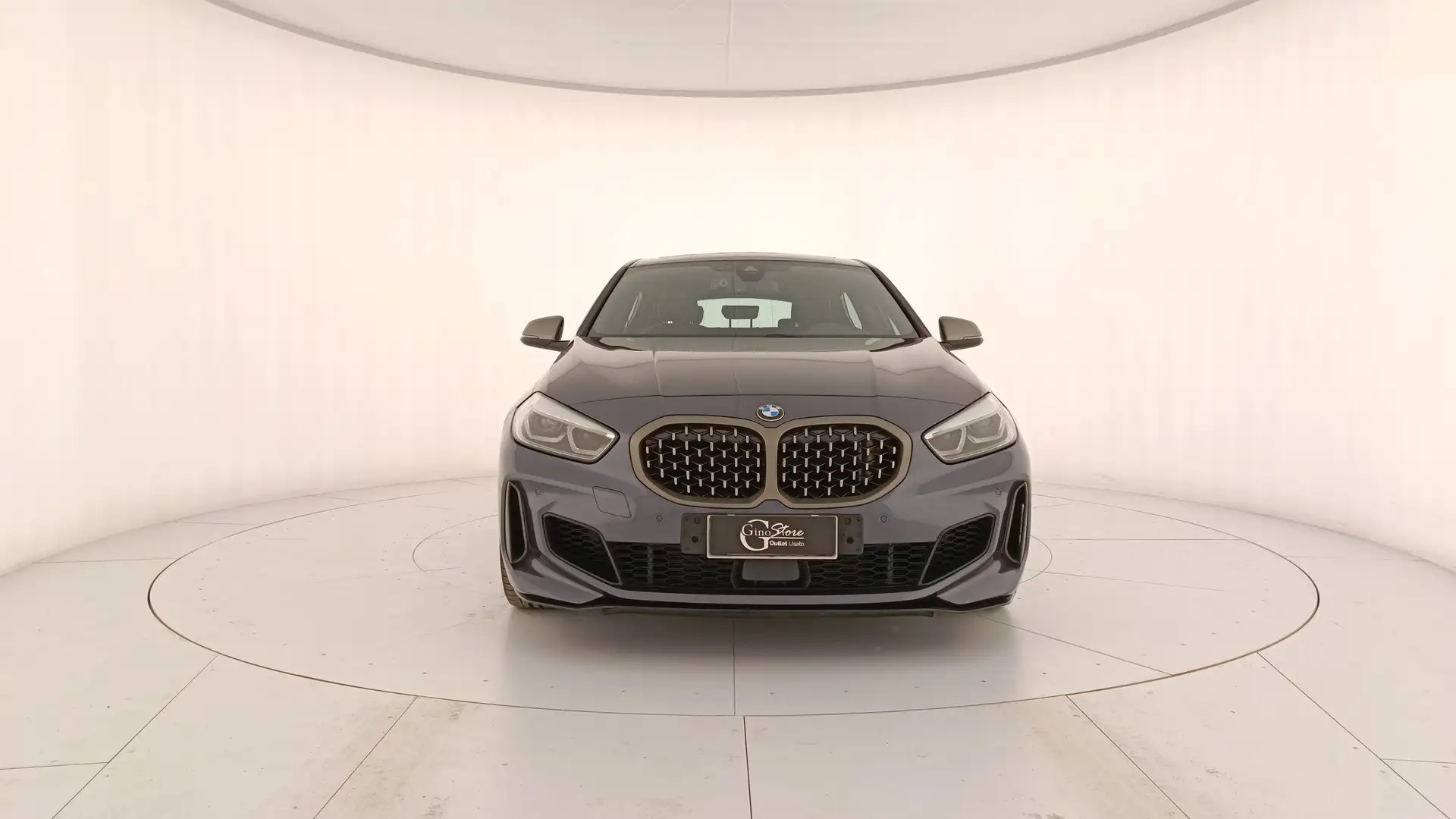 BMW 135 M 135i xdrive auto Grigio - 2