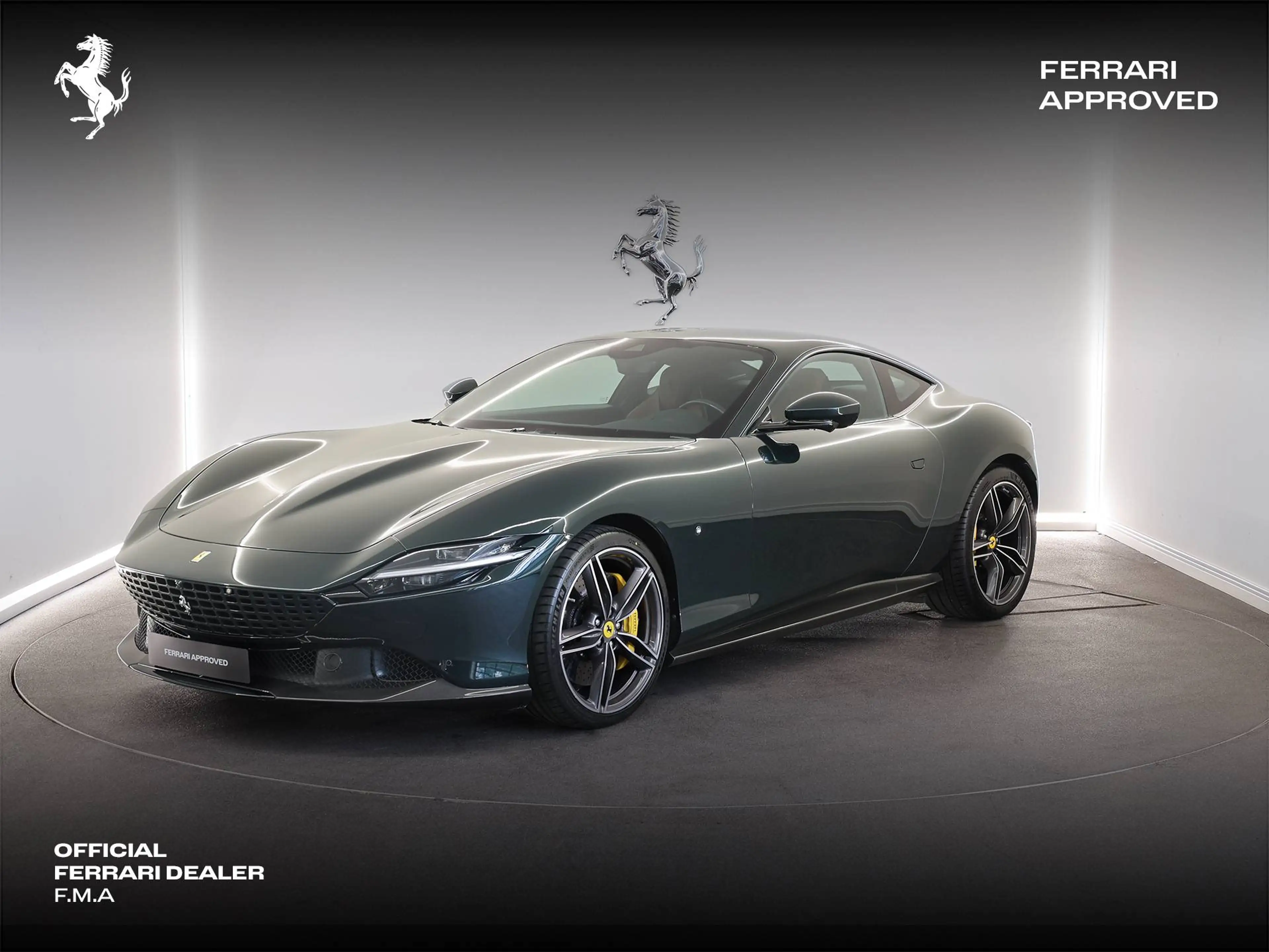 Ferrari Roma Verde Zeltweg / Full Carbon / Ferrari Approved