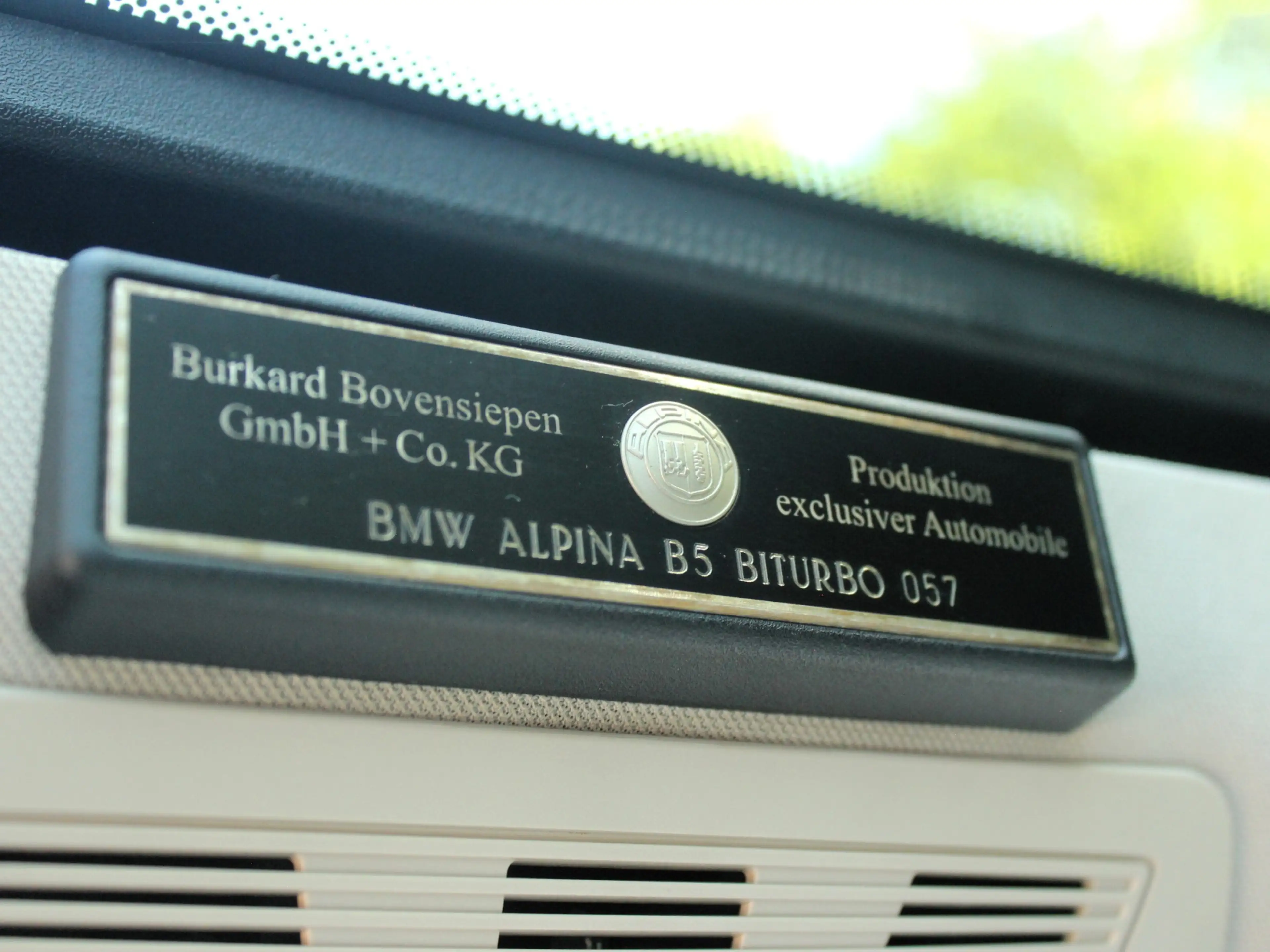Alpina B5 BMW ALPINA BiTurbo 508 PK ACC Schuifdak — photo 15