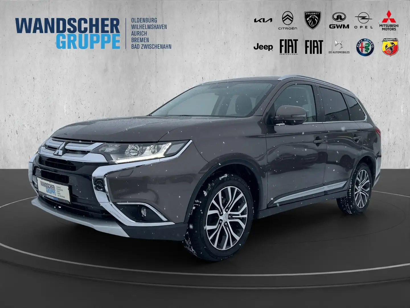 Mitsubishi Outlander 4WD 360+Kam.+SHZ+2xKlima+Allrad Brun - 1