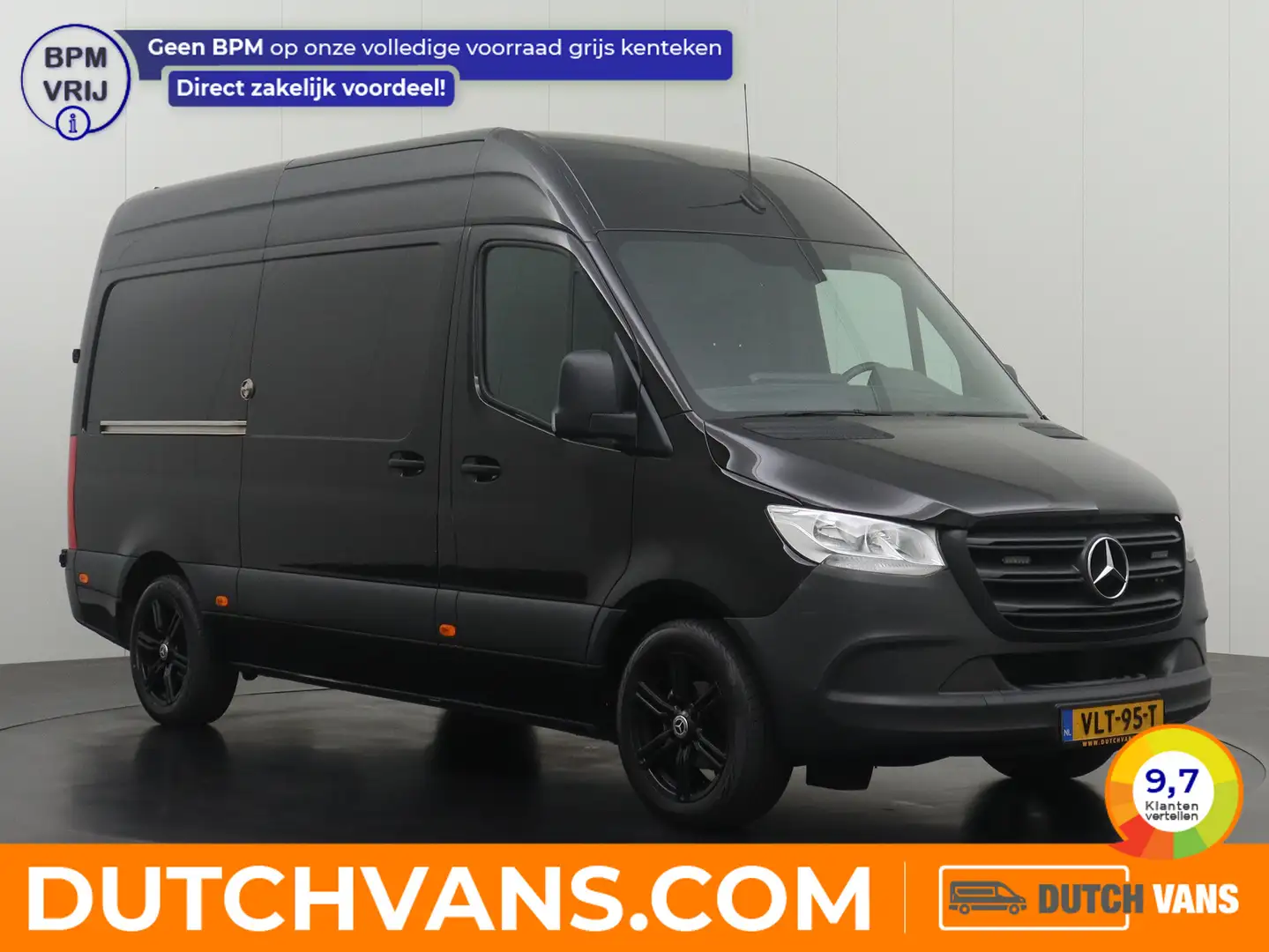 Mercedes-Benz Sprinter 314CDI L2H2 | 3-Persoons | Trekhaak | Airco | Beti Zwart - 1