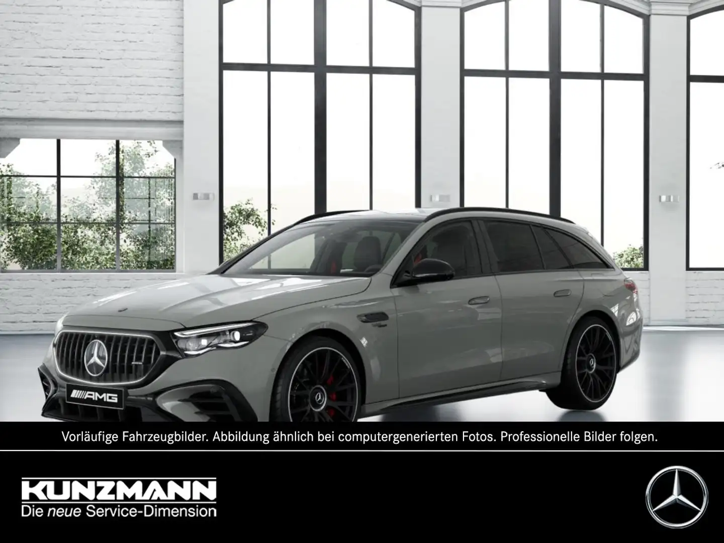 Mercedes-Benz E 53 AMG AMG E 53 Hybrid 4MATIC+ T-Modell AHK HUD Gris - 1