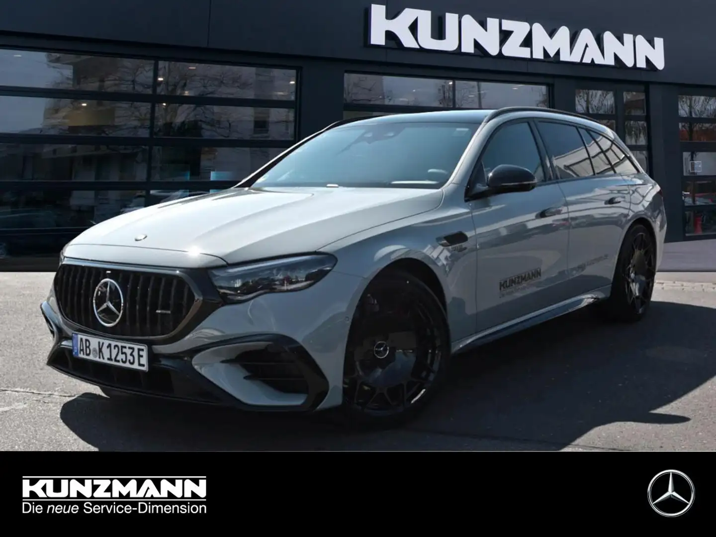 Mercedes-Benz E 53 AMG Hybrid 4M+ T-Modell Lorinser-Felge AHK Gris - 1