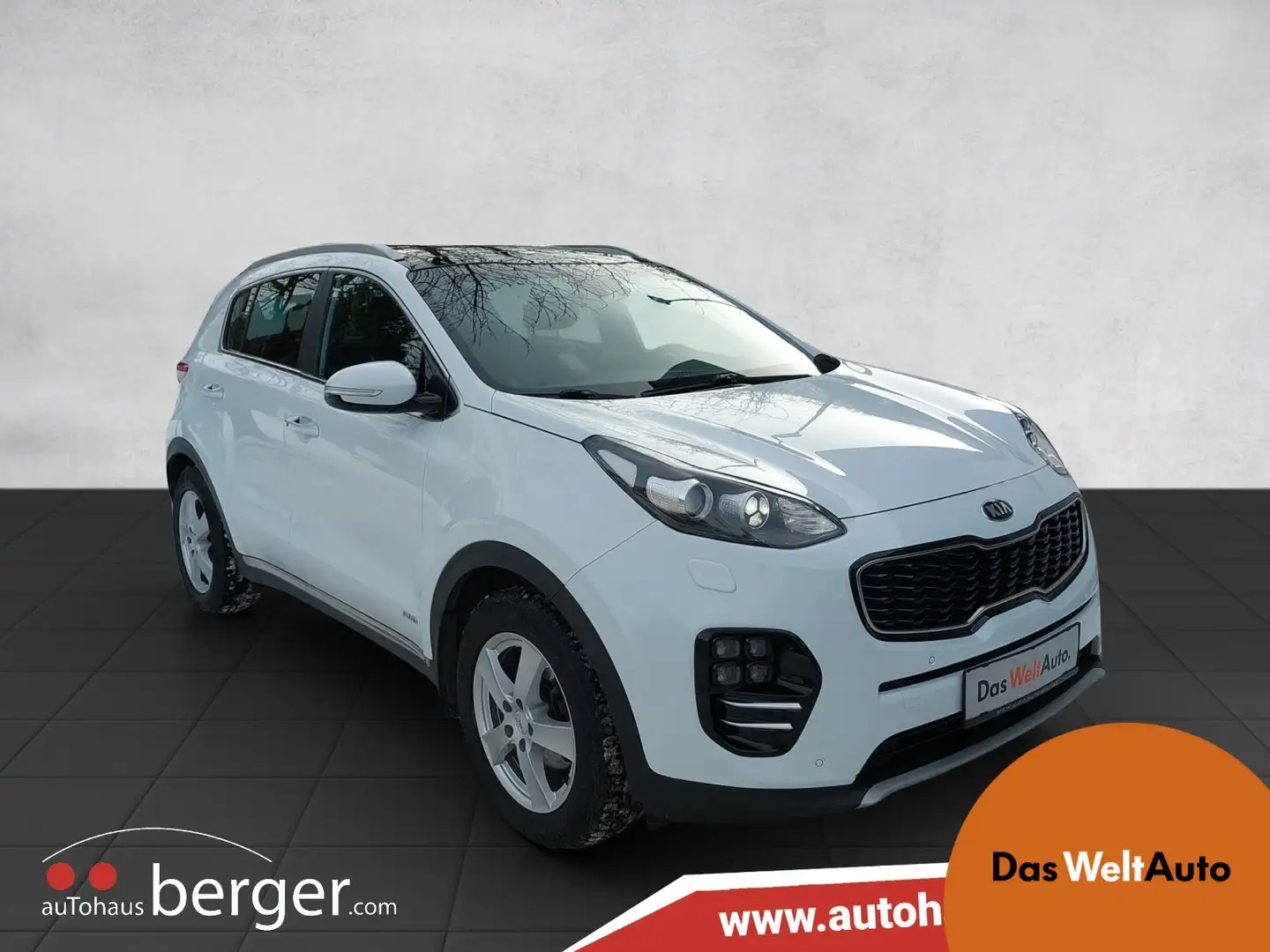 Kia Sportage 2,0 CRDI AWD GT-Line Blanc - 1
