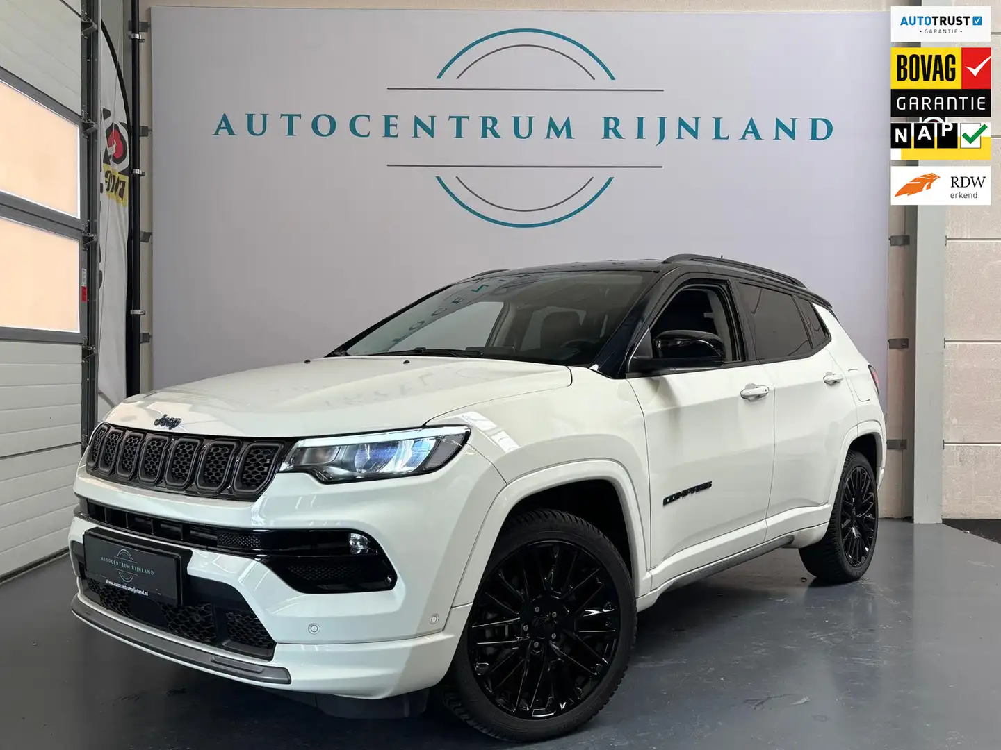 Jeep Compass 4xe 240 Plug-in Hybrid Electric S 1 JAAR BOVAG GAR Wit - 1