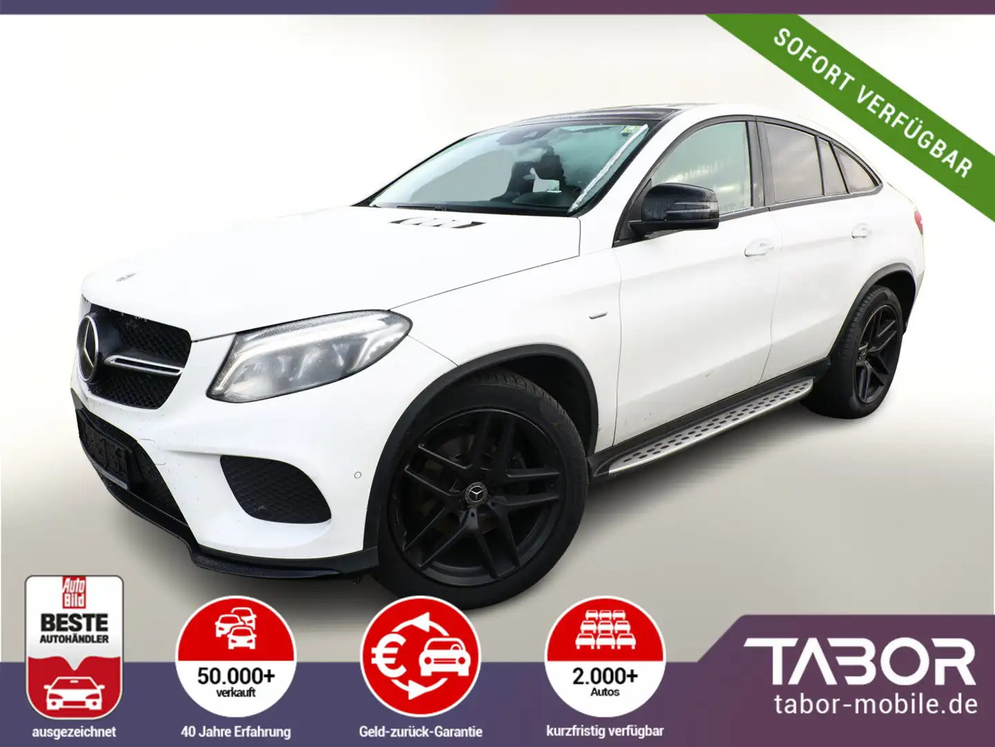 Mercedes-Benz GLE 350 350 d Coupe 4Matic Orange Art Edition Leder Weiß - 1