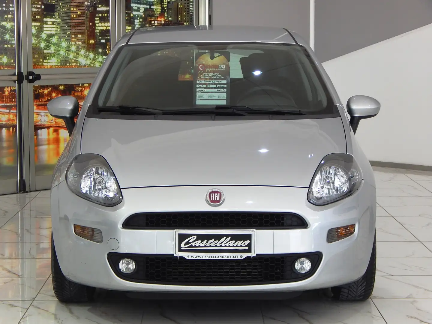 Fiat Punto 1.3 mjt II 16v Lounge 75cv 5p Grau - 2