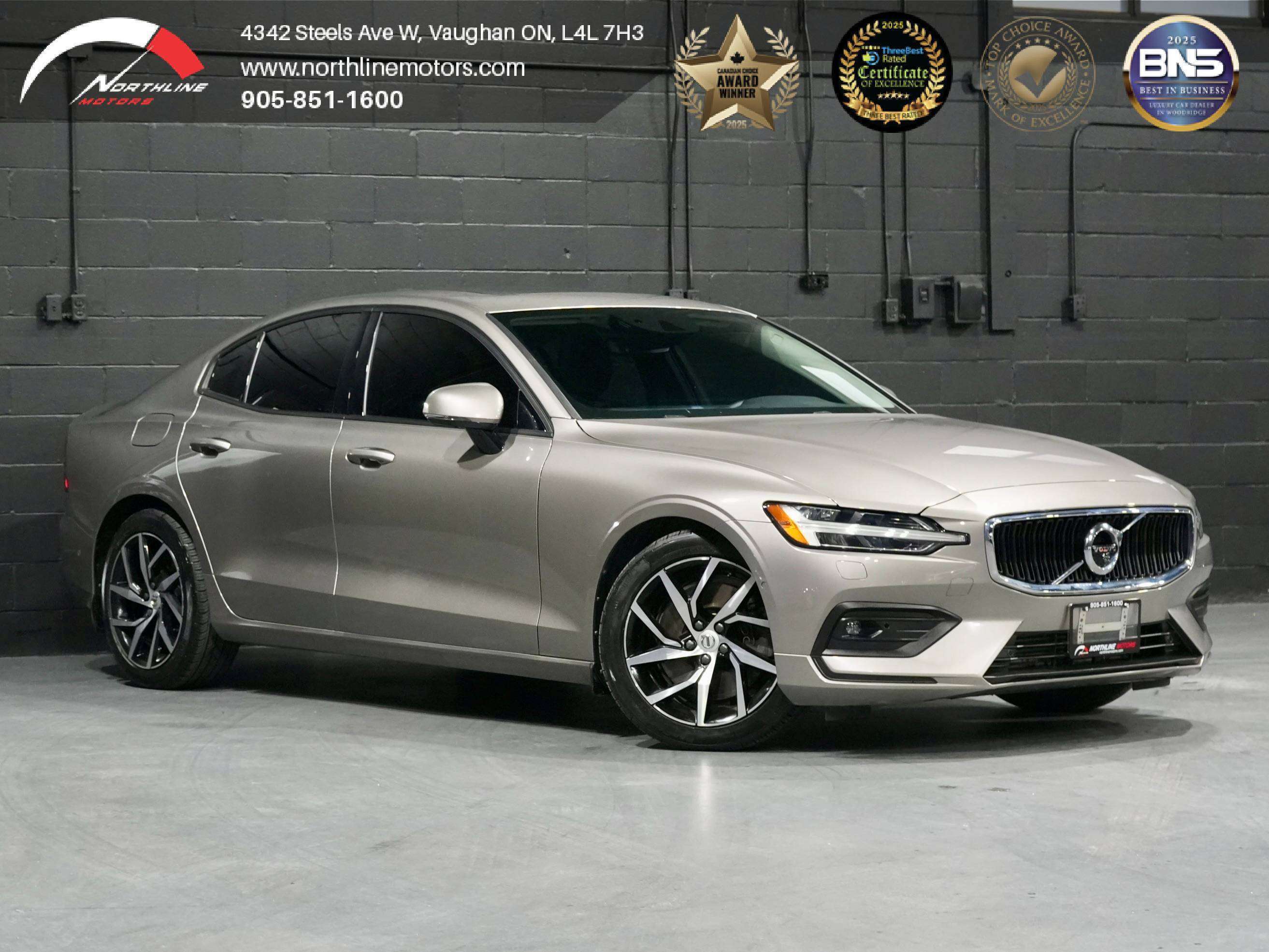 Brown (Beige) 2019 Volvo S60 Sedan All-Wheel Drive Automatic