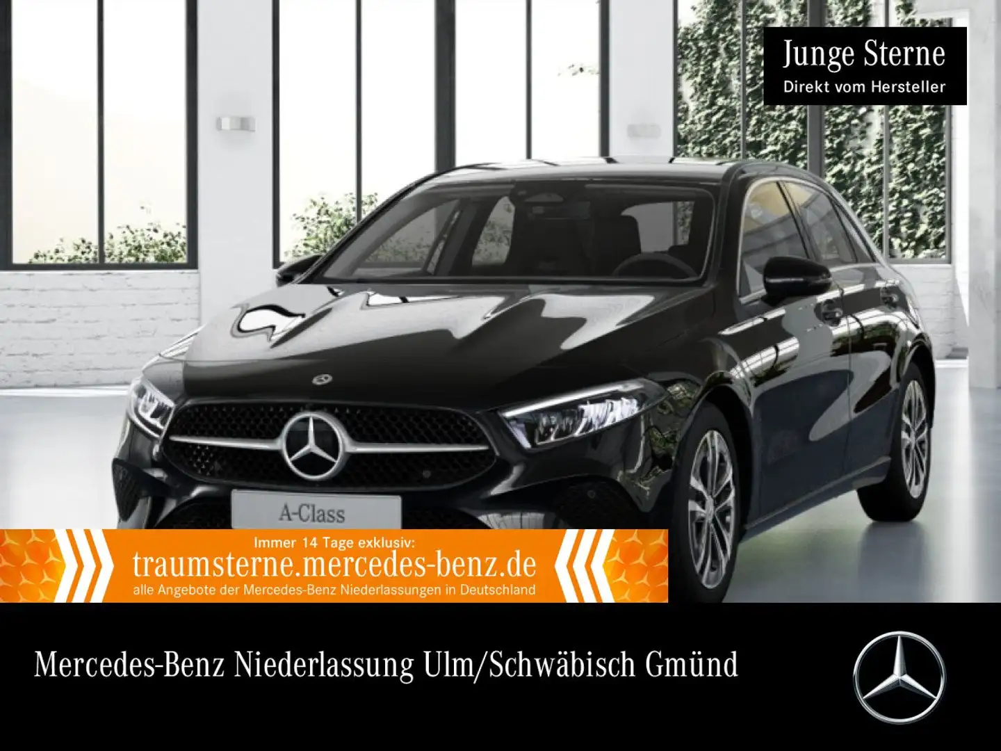 Mercedes-Benz A 180 PROGRESSIVE+LED+KAMERA+7G Schwarz - 1