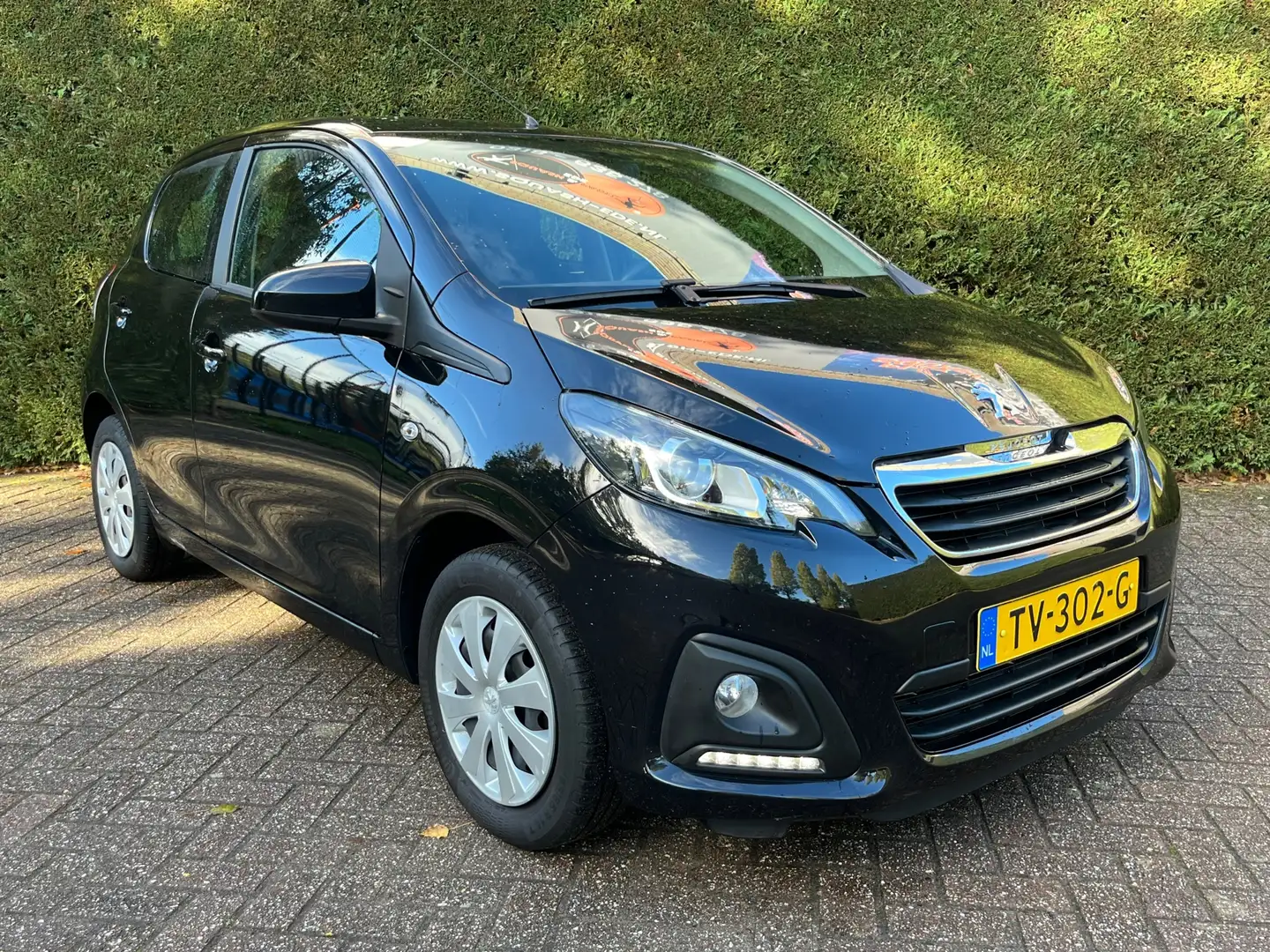 Peugeot 108 1.0 e-VTi Active, Airco, Led, 5-drs, NAP ! Zwart - 2