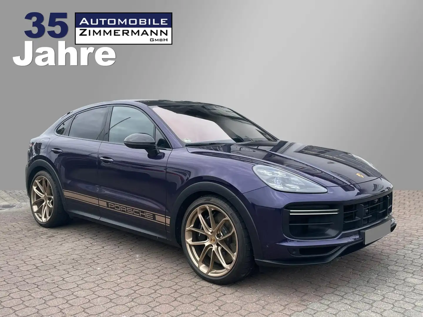 Porsche Cayenne Turbo GT*PCCB*Approved*Matrix*Surround*Burmester* Violett - 2