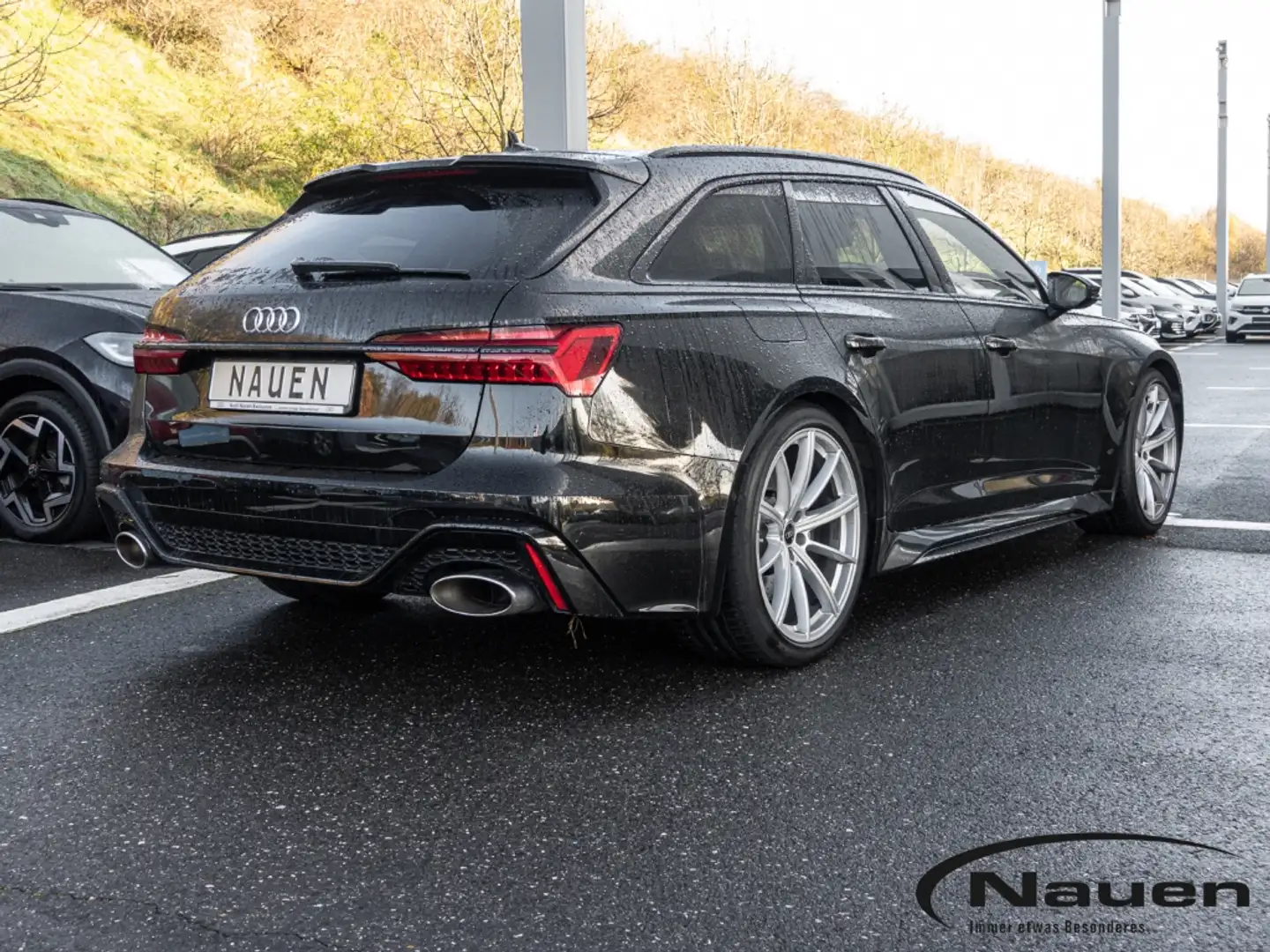 Audi RS6 Avant *280 km/h*AHK*RAUTE*B&O*MATRIX*DYNAMIK*LEDER Noir - 2
