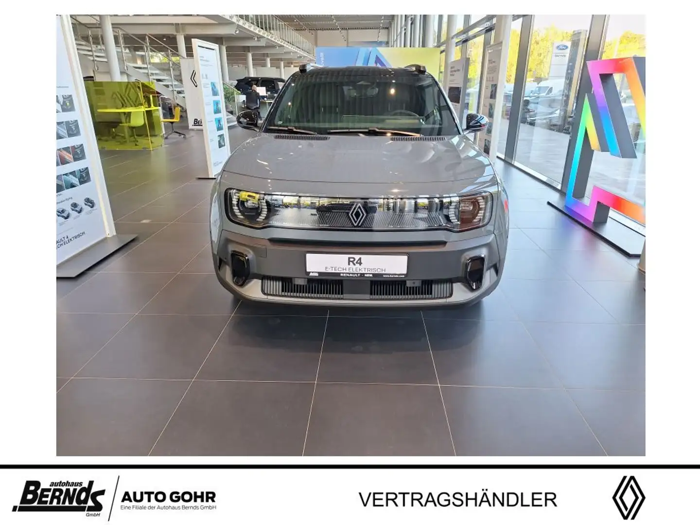Renault R 4 E-Tech Iconic 150 Comfort Range KLIMAAUTO Grau - 2